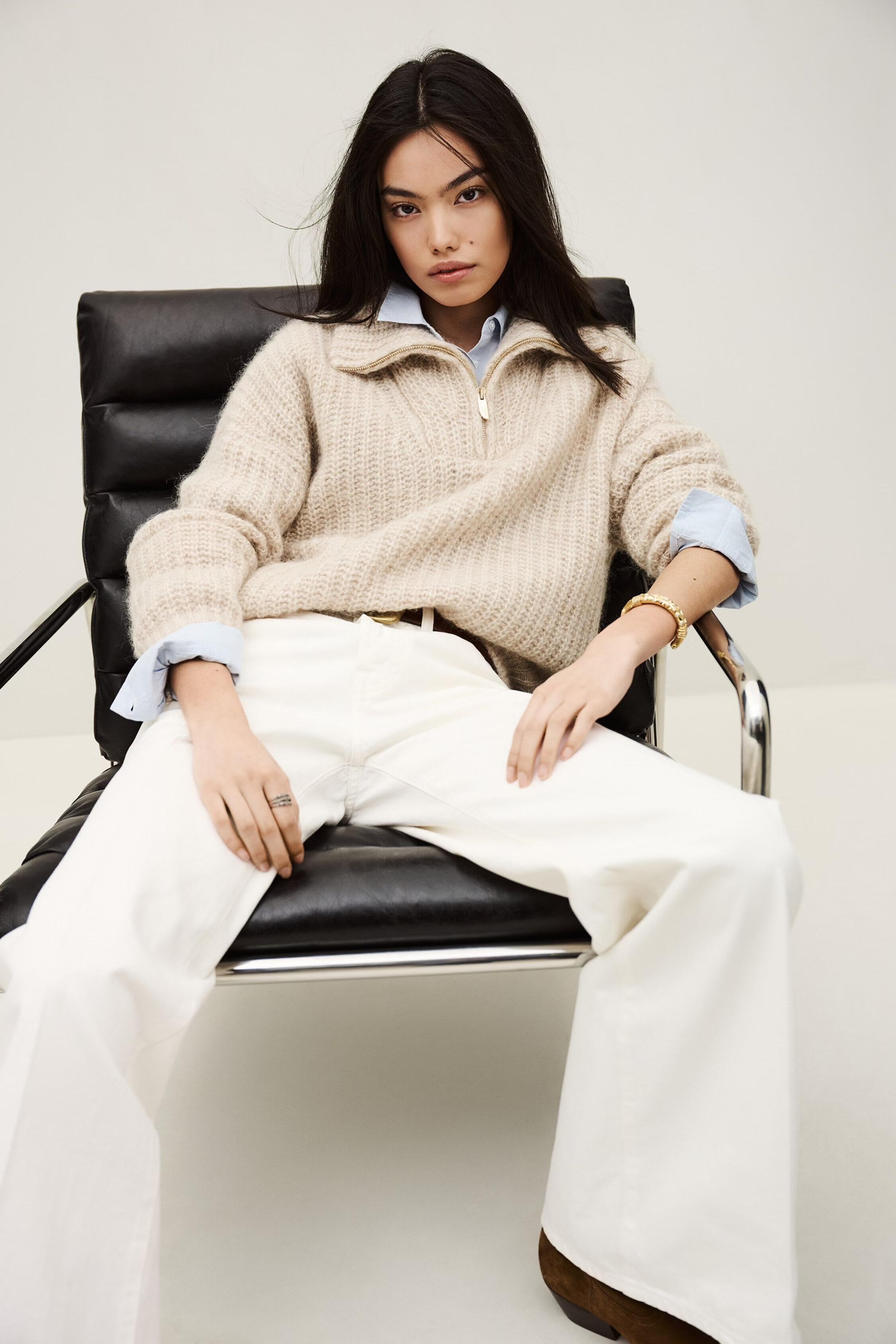 Flare Jeans Badou Off-White