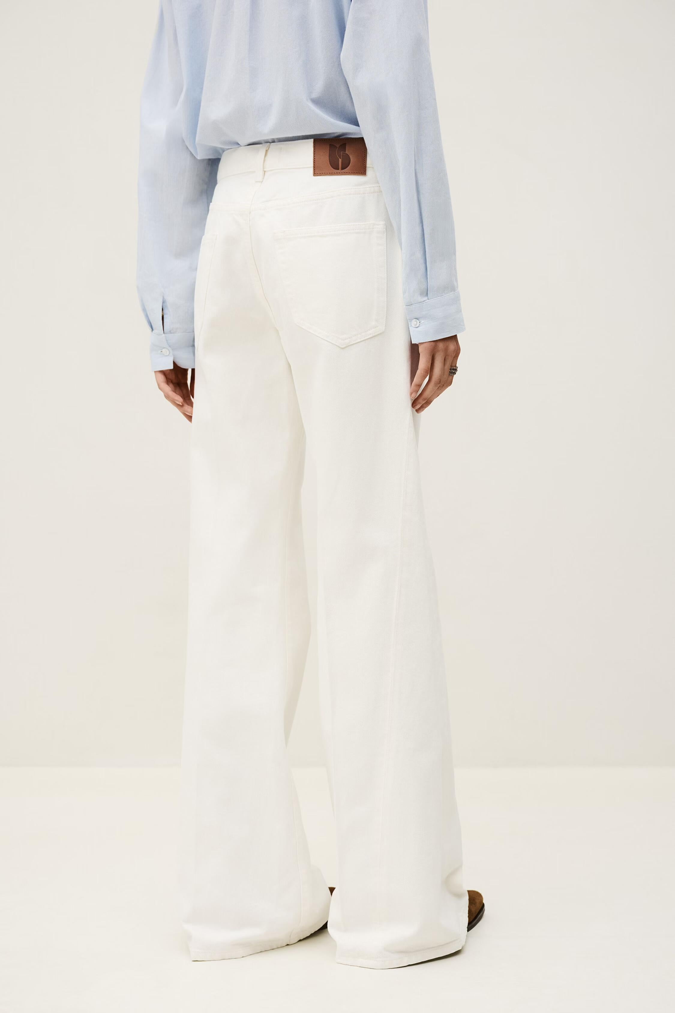 Flare Jeans Badou Off-White