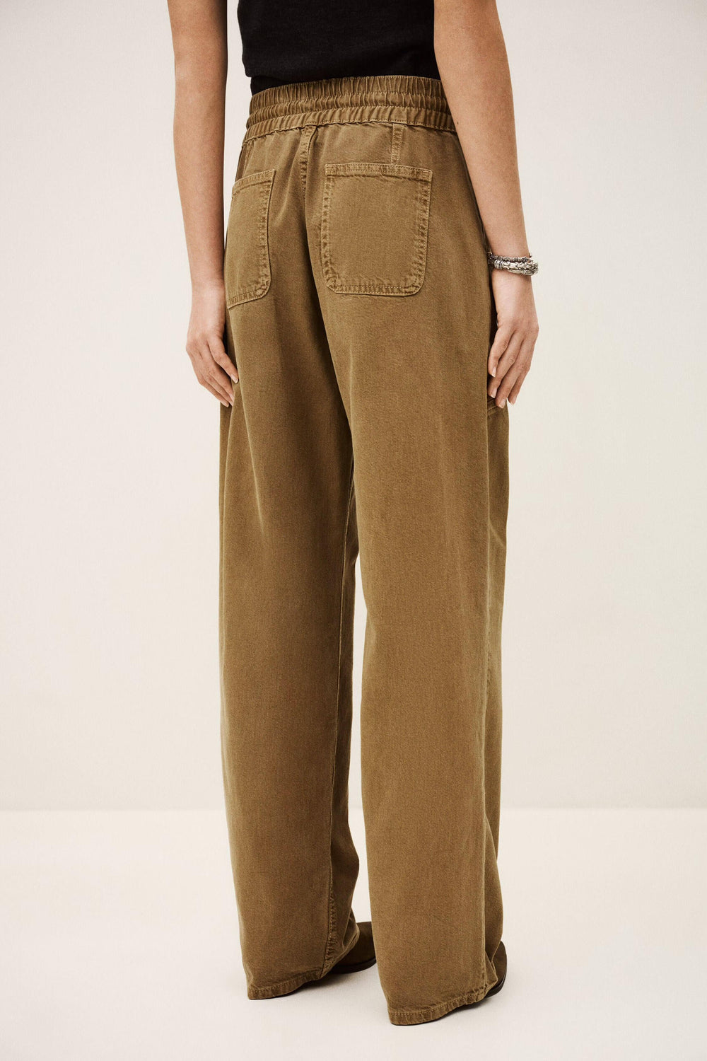 Wide-Leg Pants Fima Brown