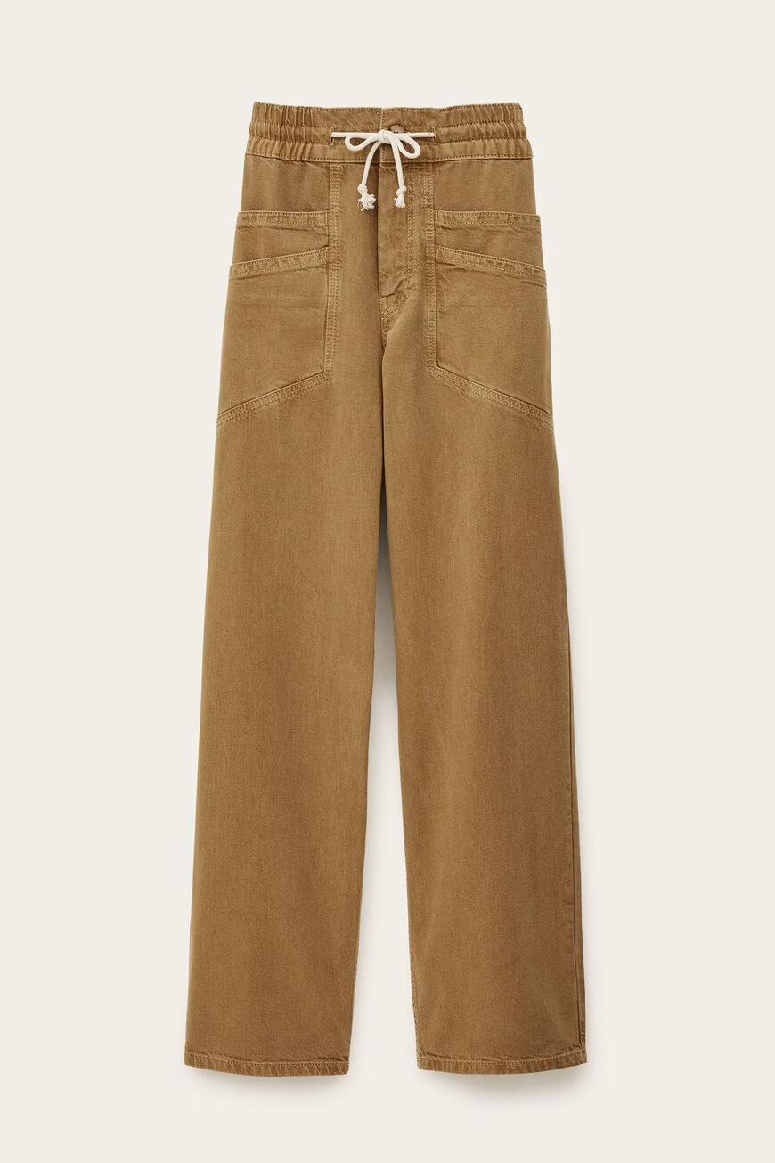 Wide-Leg Pants Fima Brown