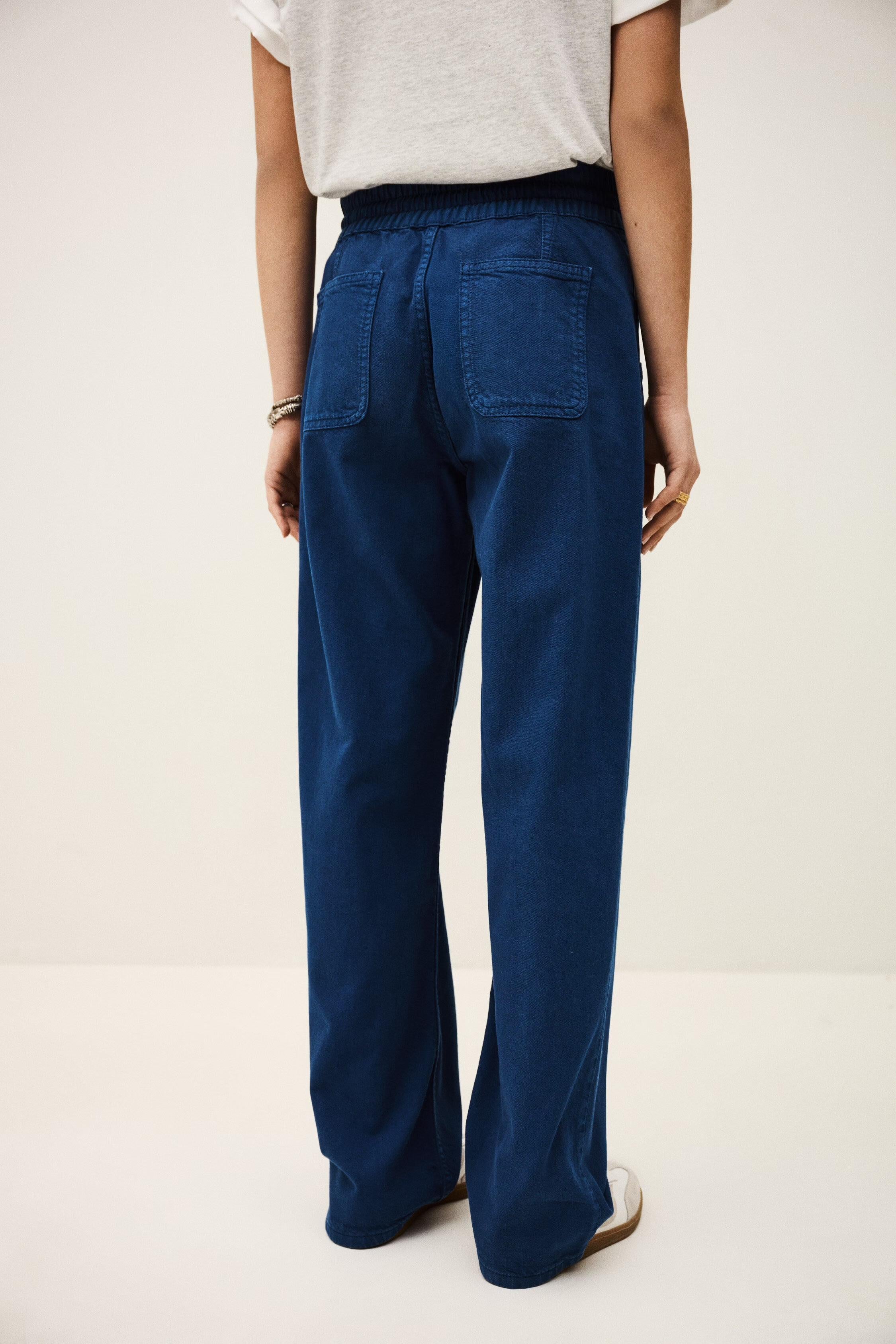 Wide-Leg Pants Fima Blue