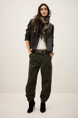Cargo Jogger Pants Fino Green