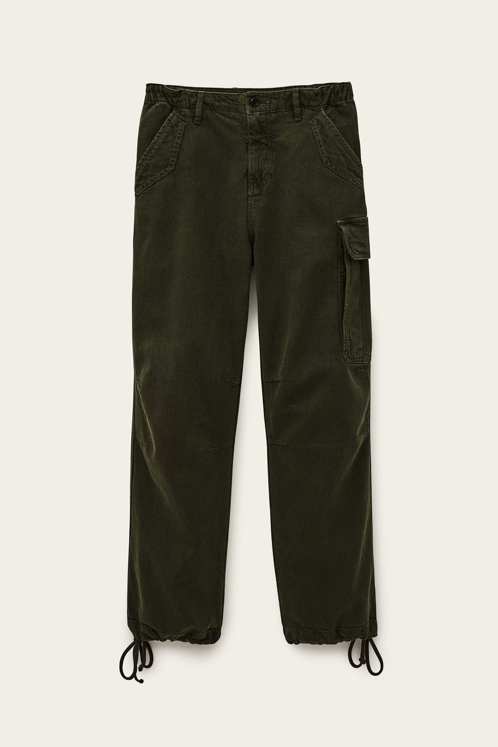 Cargo Jogger Pants Fino Green