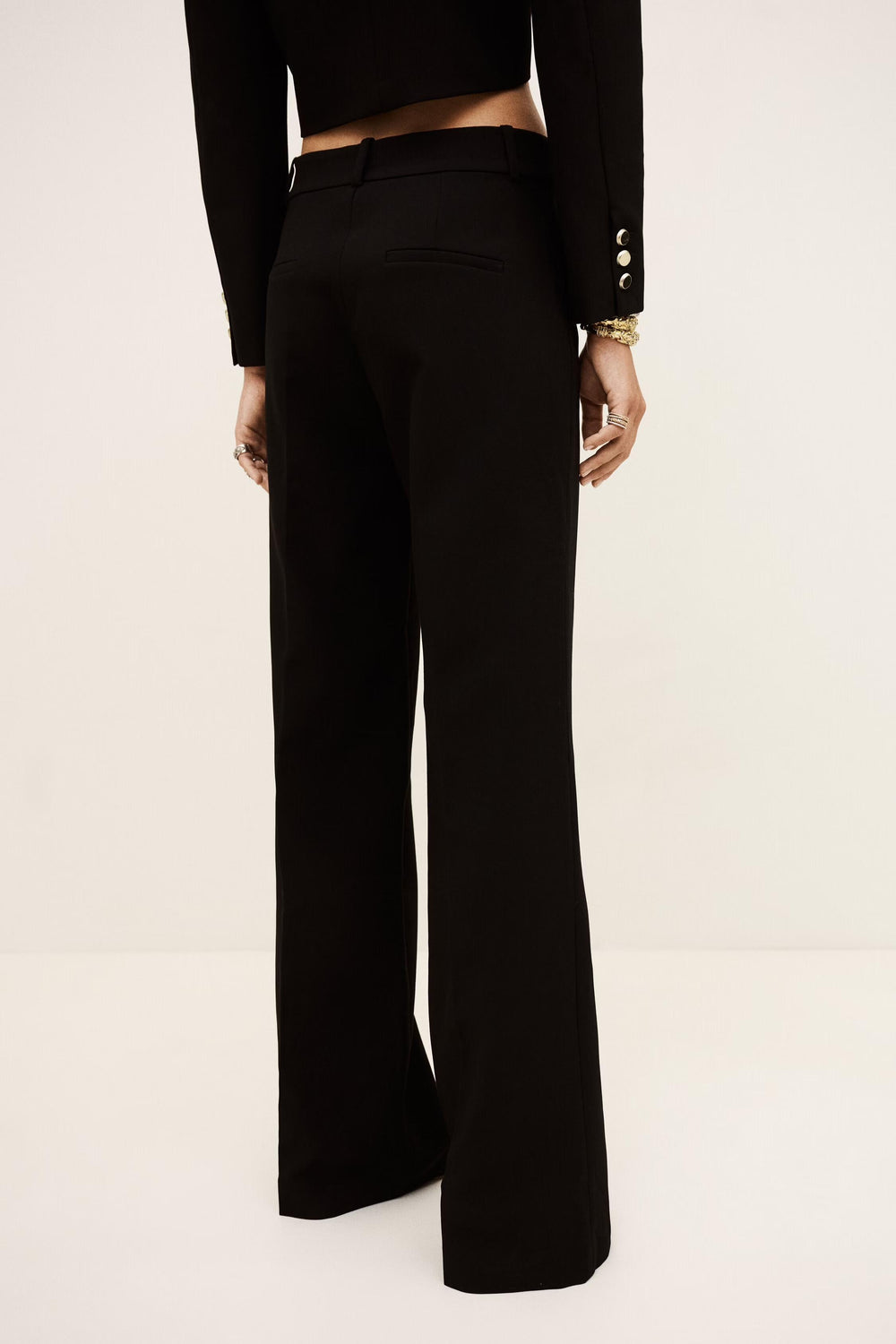 Straight-Leg Pants Chaza Black