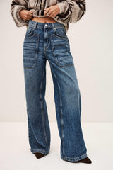 Straight Leg Jeans Zoel Blue