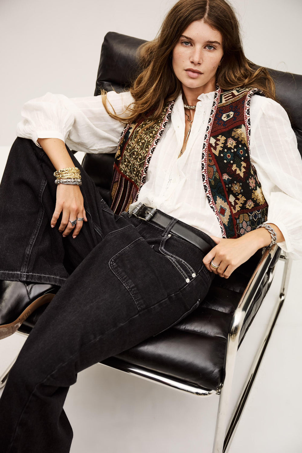 Straight Leg Jeans Noel Gray