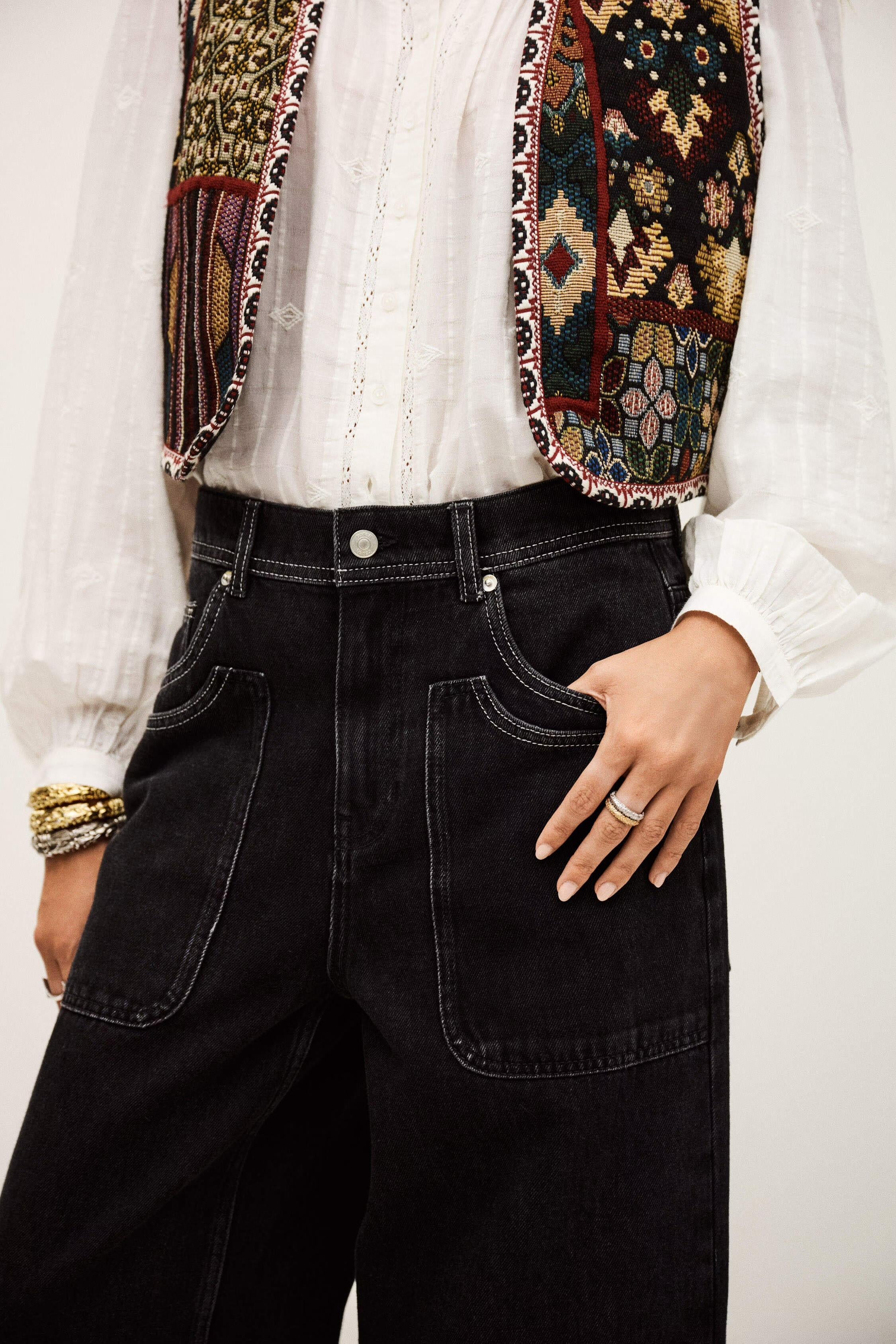 Straight Leg Jeans Noel Gray