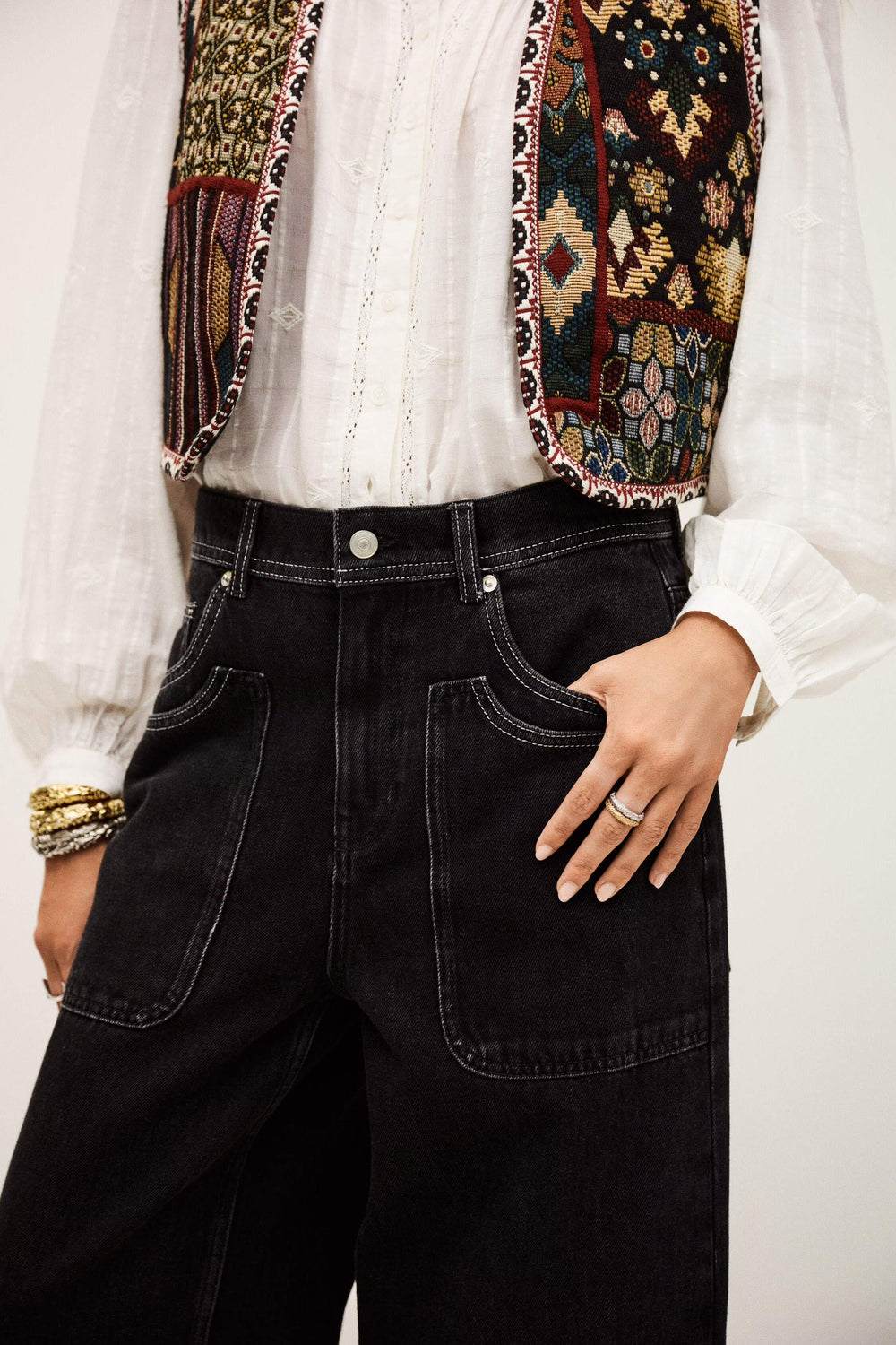 Straight Leg Jeans Noel Gray