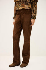 Wide-Leg Pants Mossi Brown