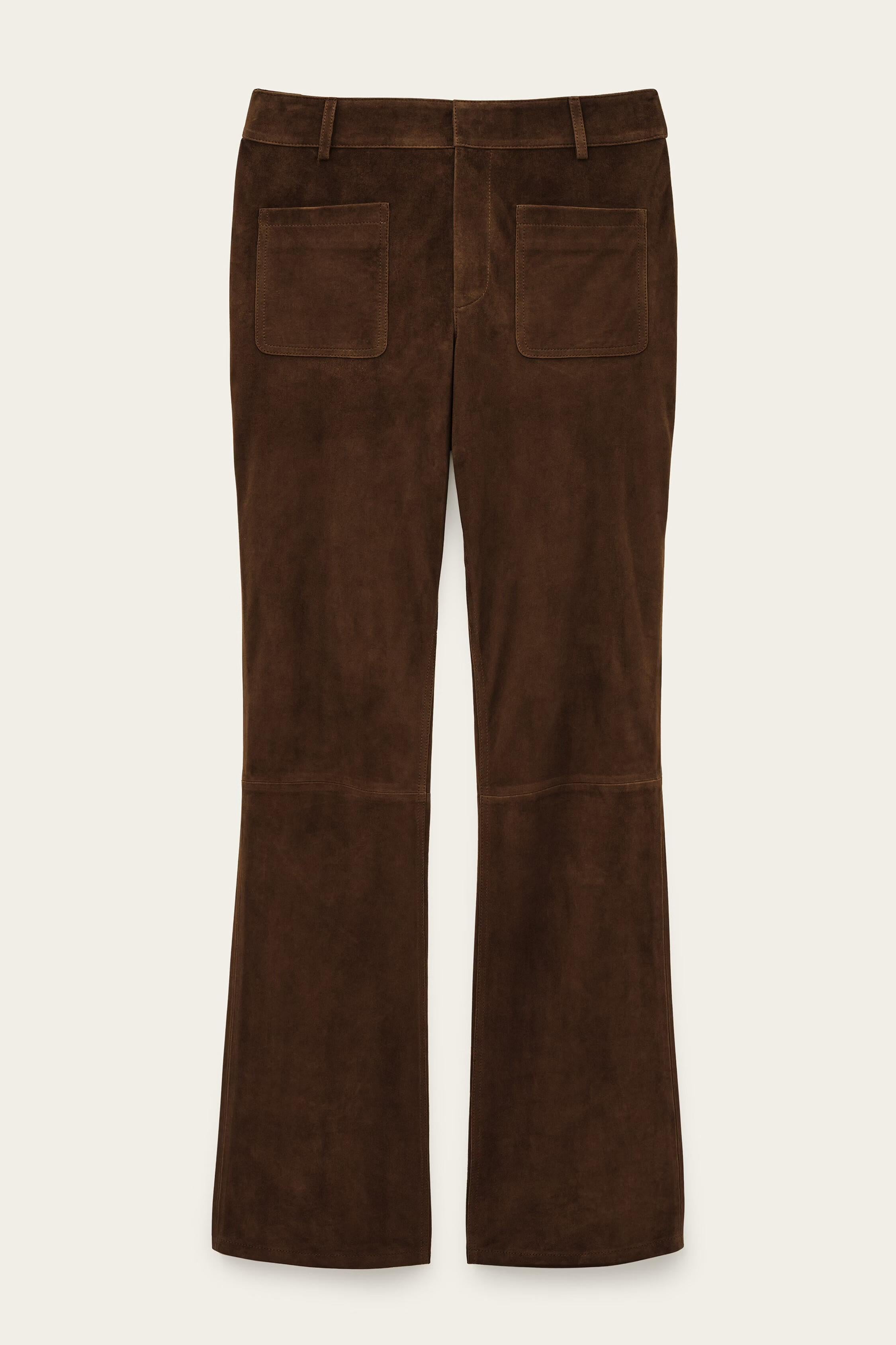 Wide-Leg Pants Mossi Brown