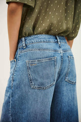 Wide-Leg Jeans Musc Blue