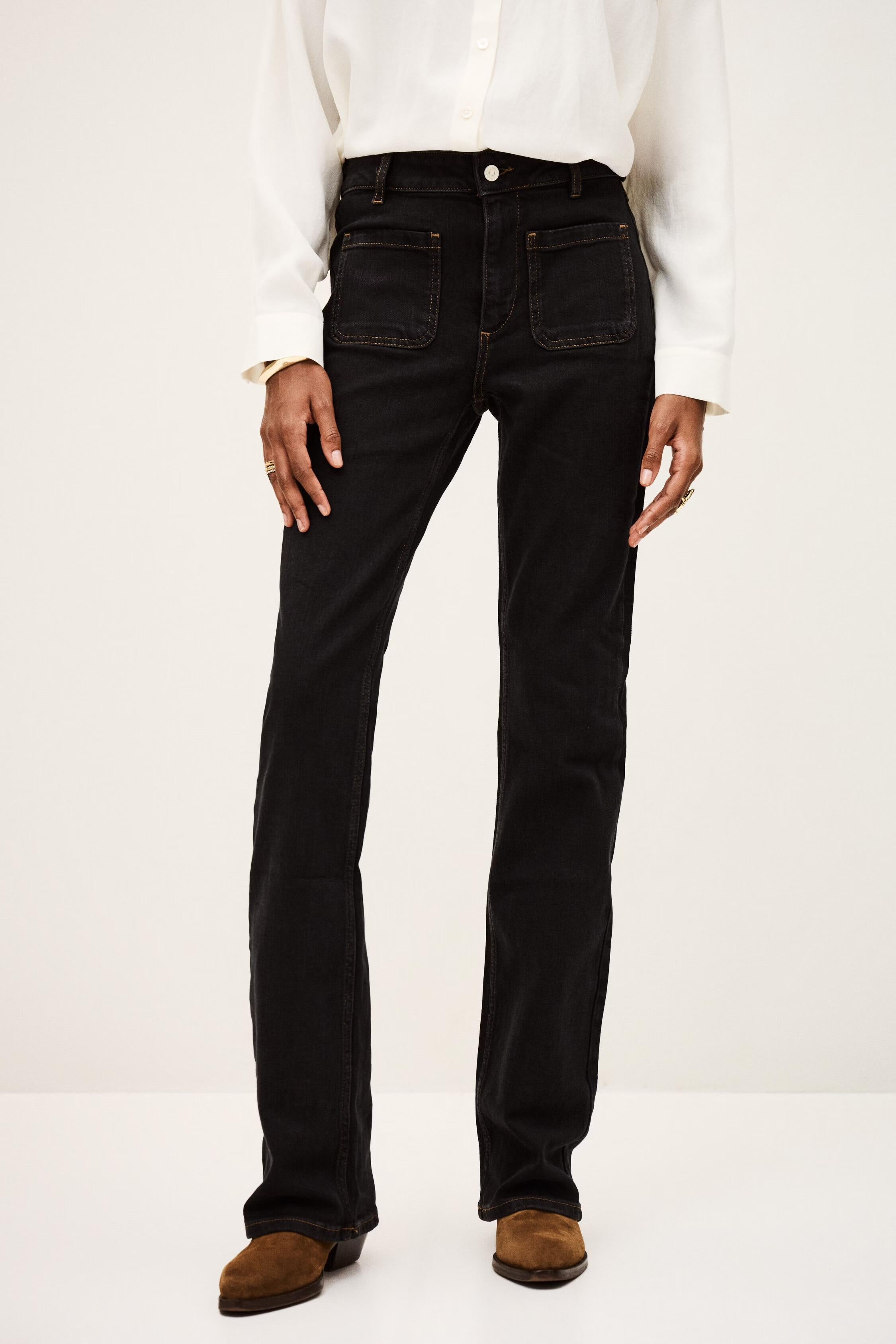 Flared Jeans Ross Black