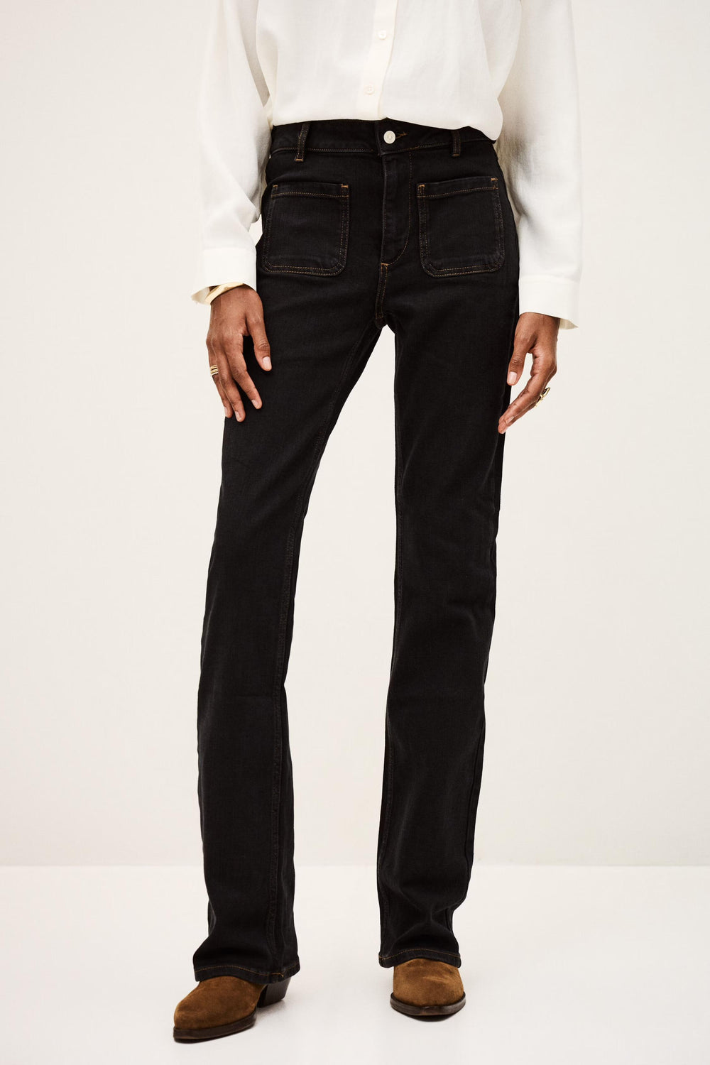 Flared Jeans Ross Black