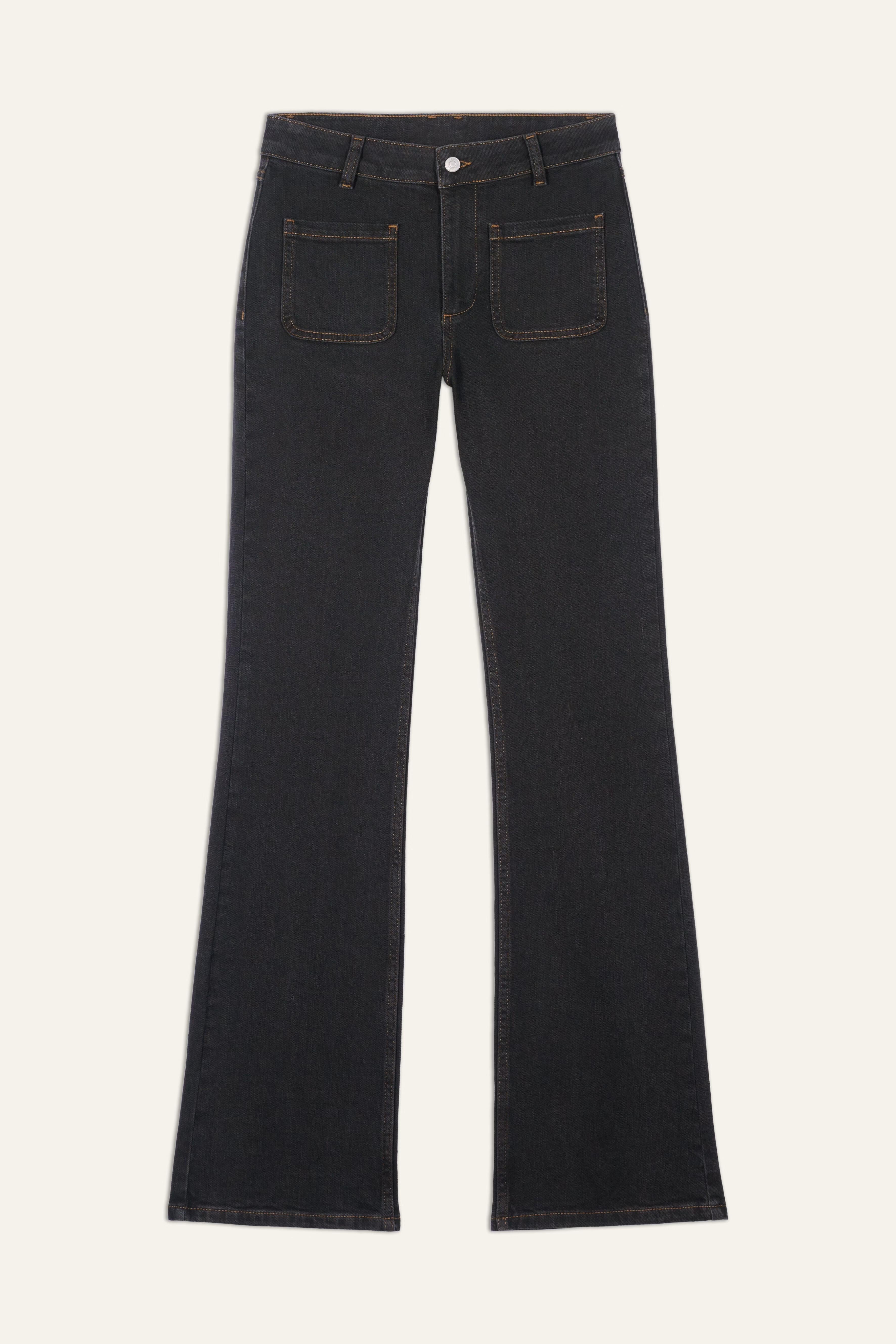 Flared Jeans Ross Black