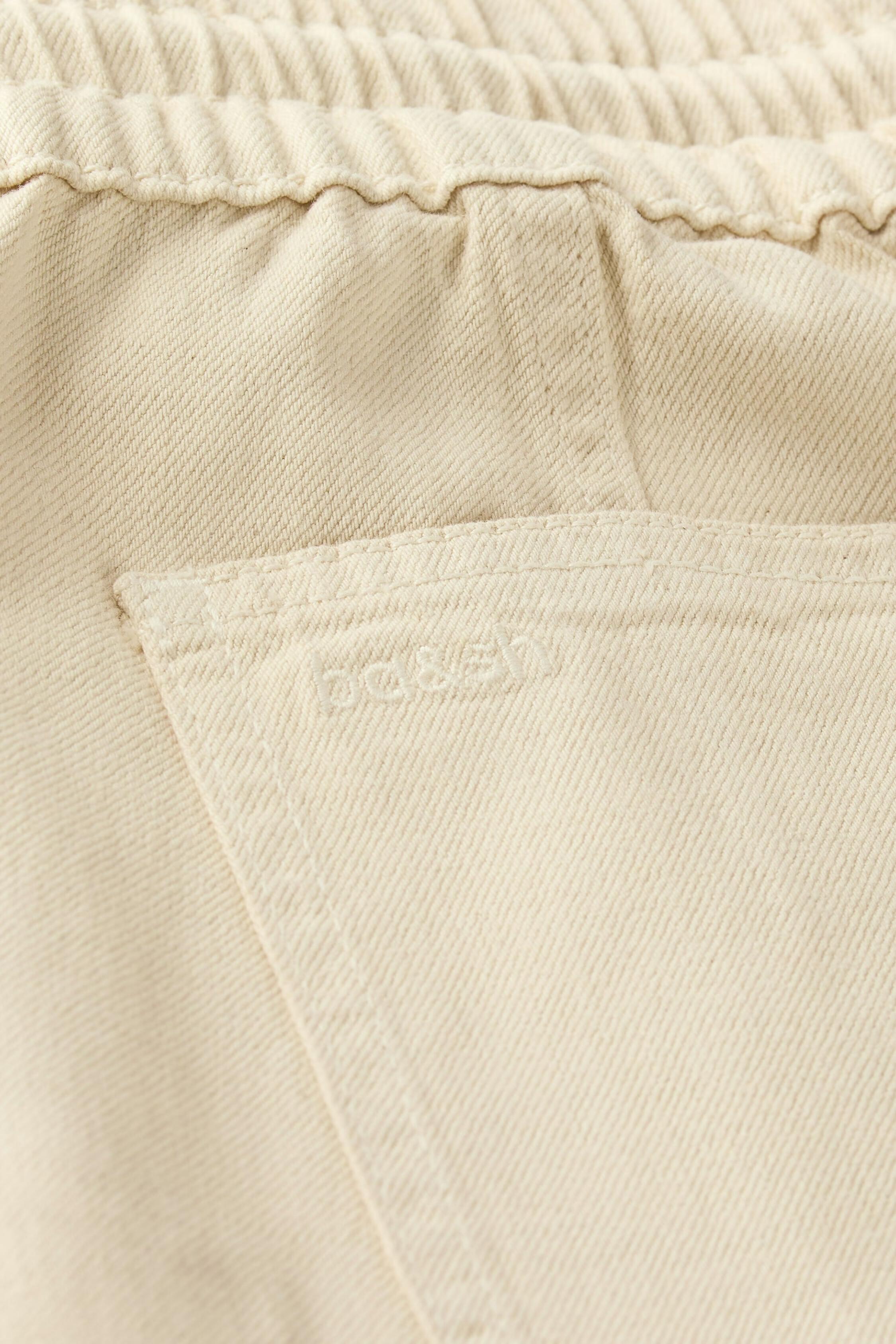 Loose Straight-Leg Pants Fima Off-White