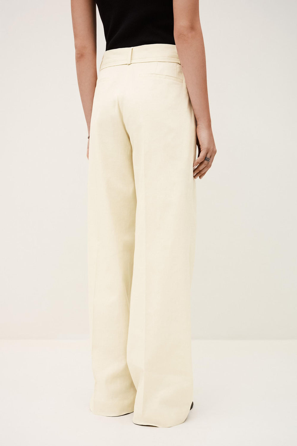 Straight Cut Pants Cista Yellow