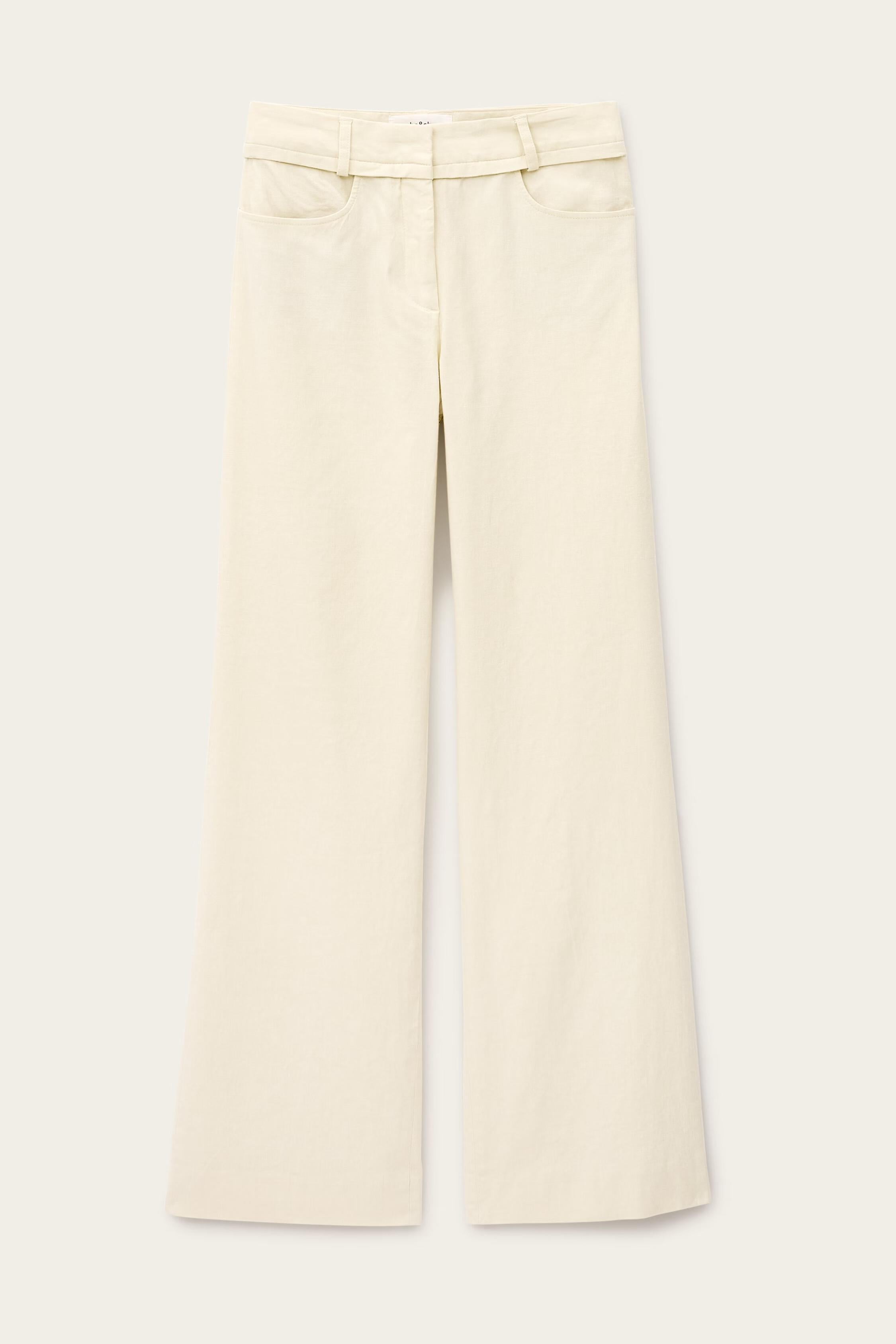 Straight Cut Pants Cista Yellow
