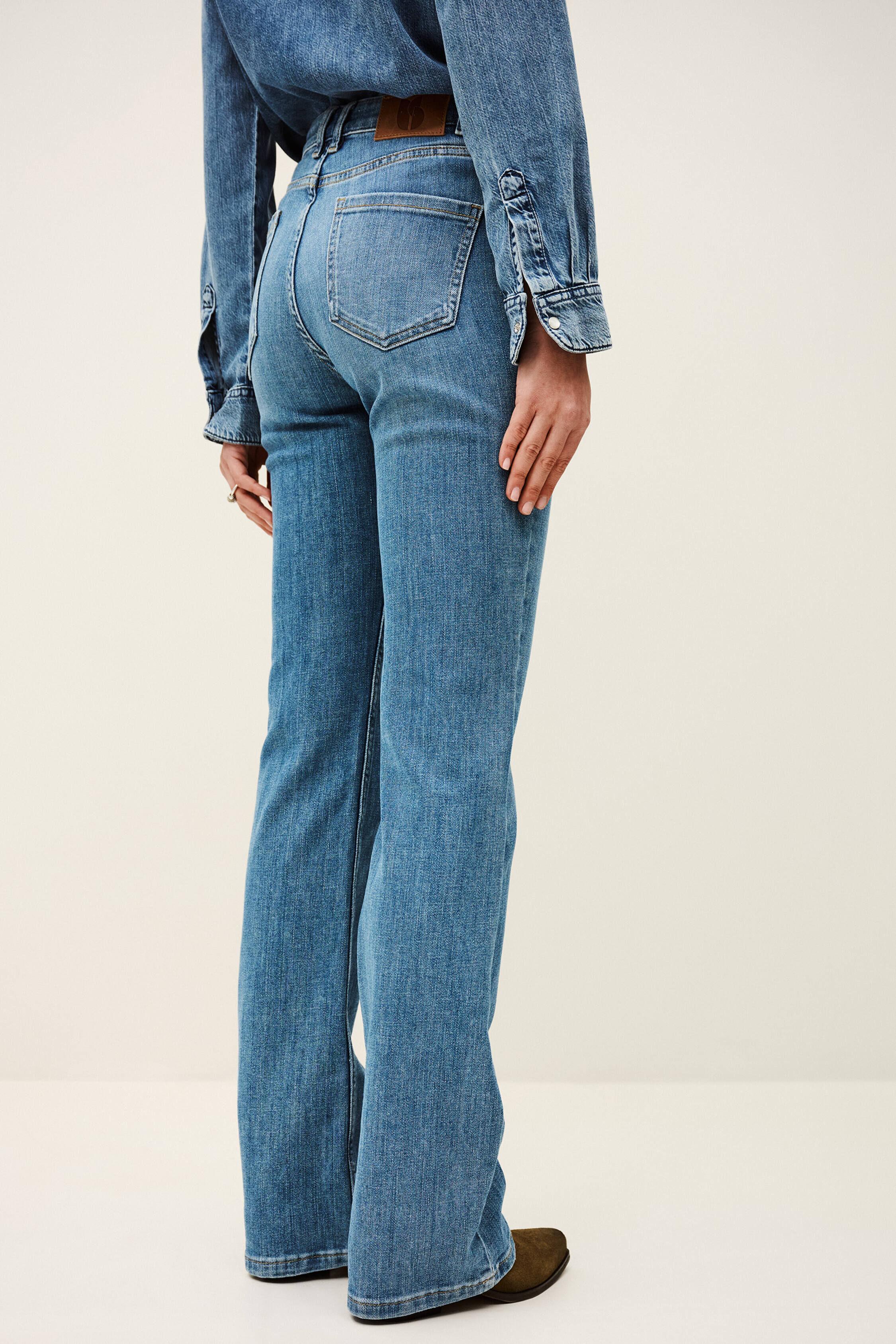 Medium-Rise Jeans Ross Blue