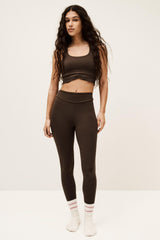 Long Leggings Gabou Brown
