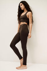 Long Leggings Gabou Brown