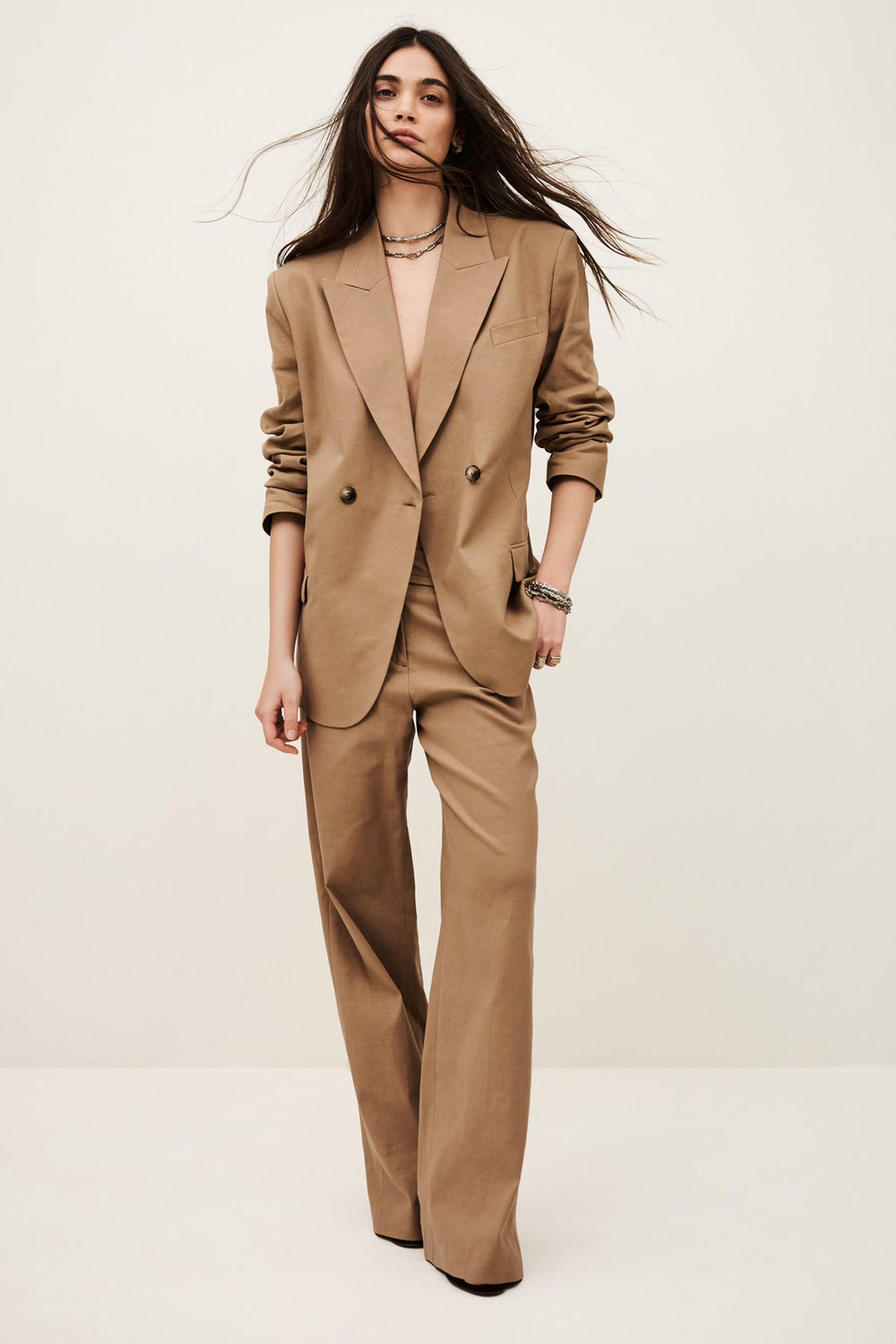 Blazer Jacket Clay Brown