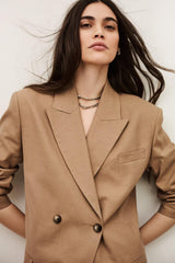 Blazer Jacket Clay Brown