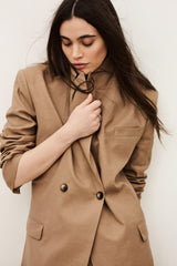 Blazer Jacket Clay Brown