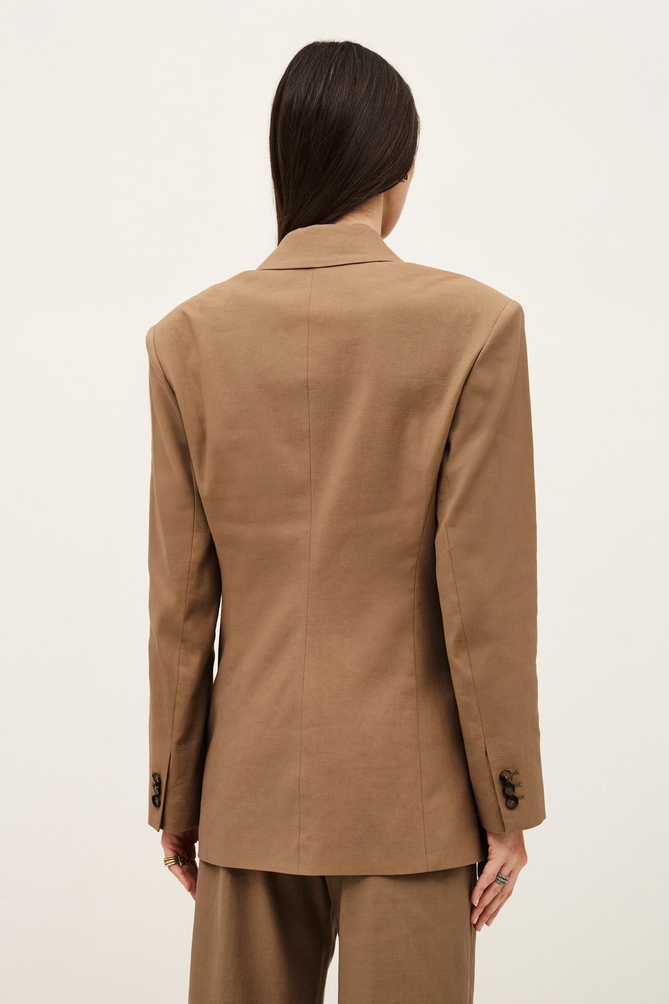 Blazer Jacket Clay Brown