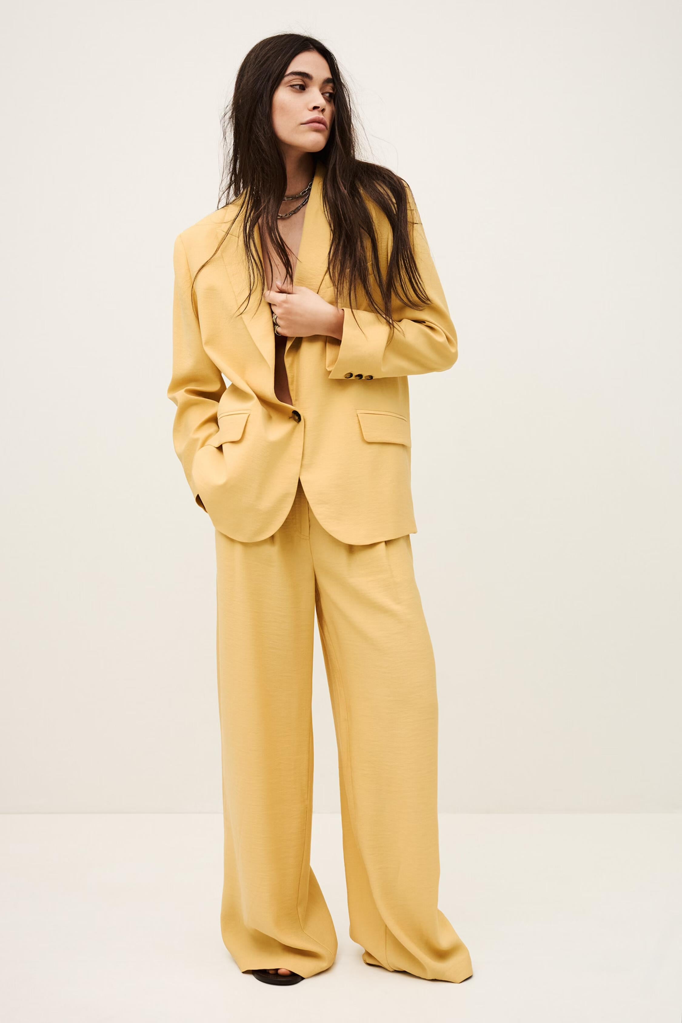 Tailored Jacket Dalena Yellow
