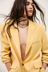 Tailored Jacket Dalena Yellow
