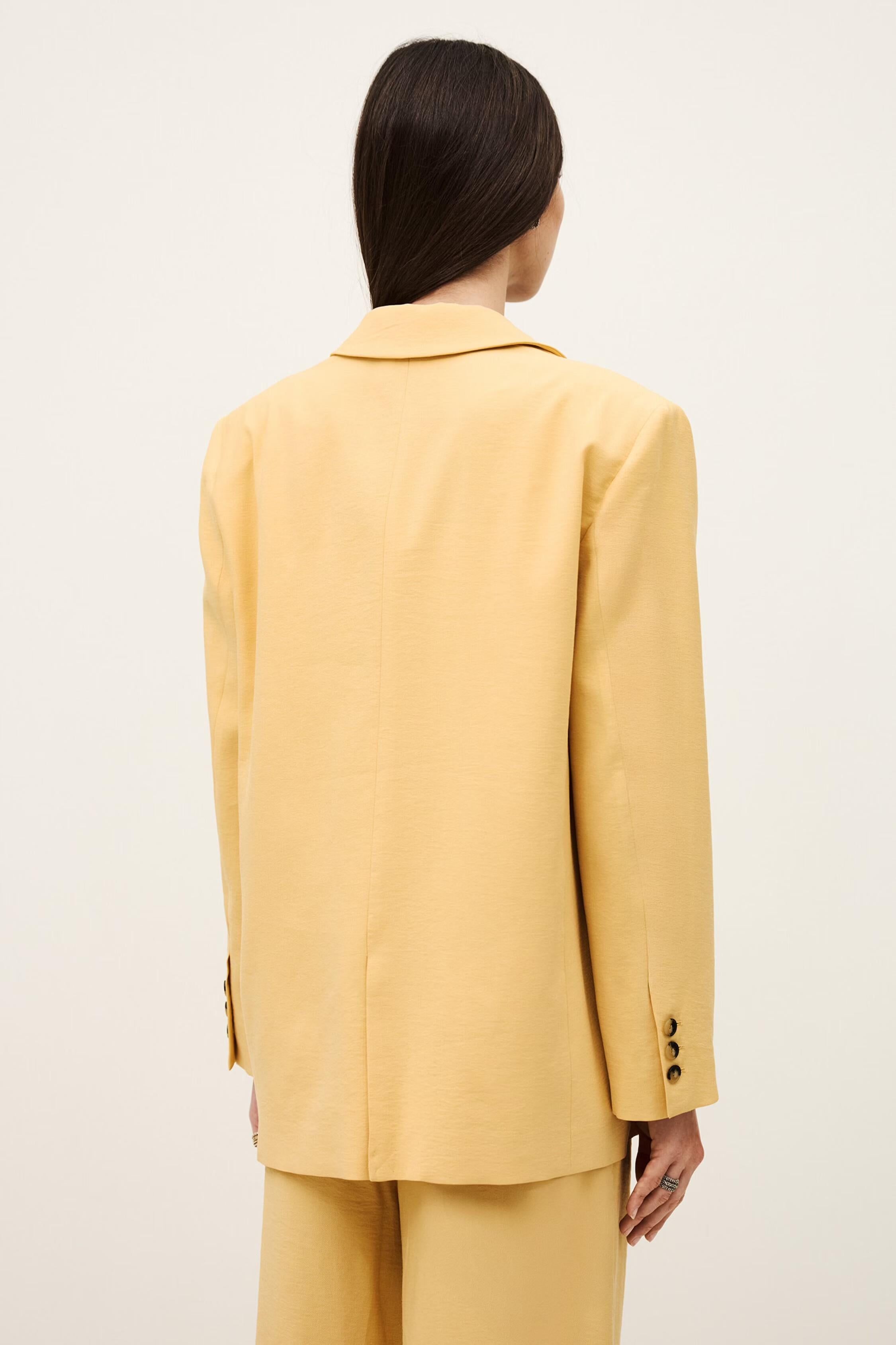 Tailored Jacket Dalena Yellow