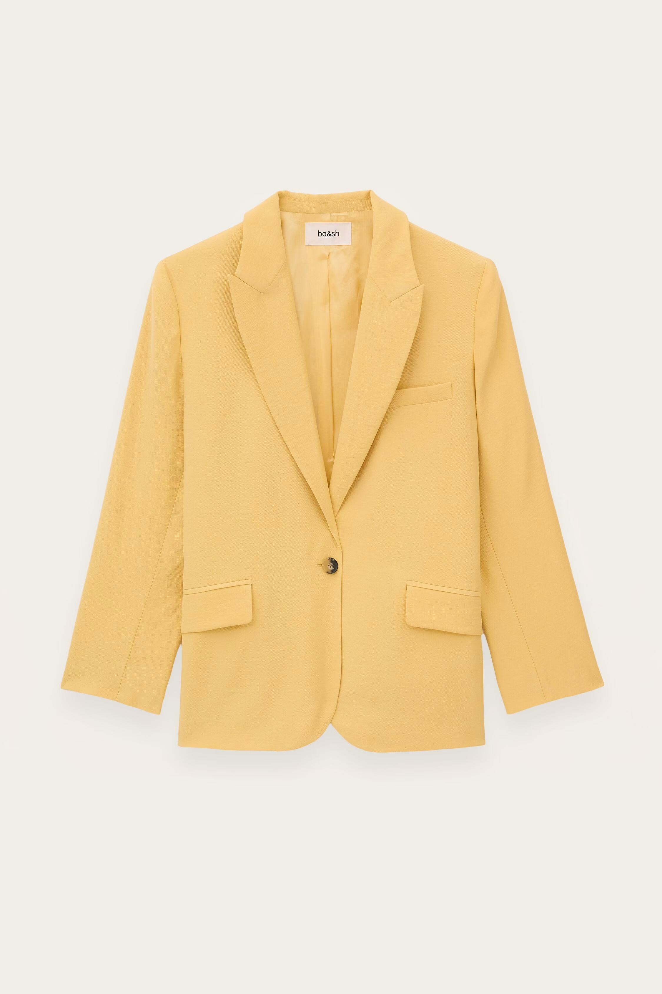 Tailored Jacket Dalena Yellow
