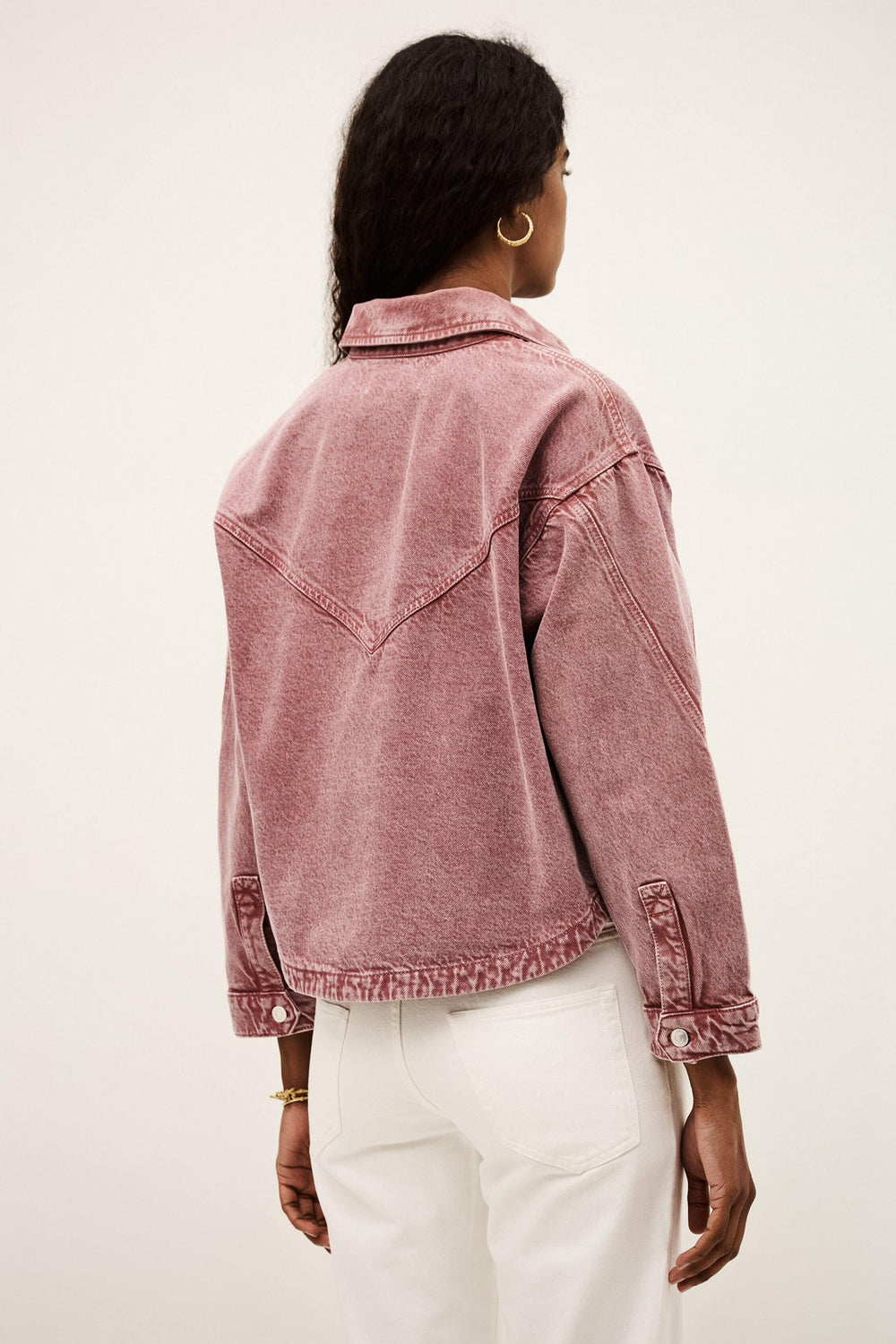Denim Jacket Runo Pink