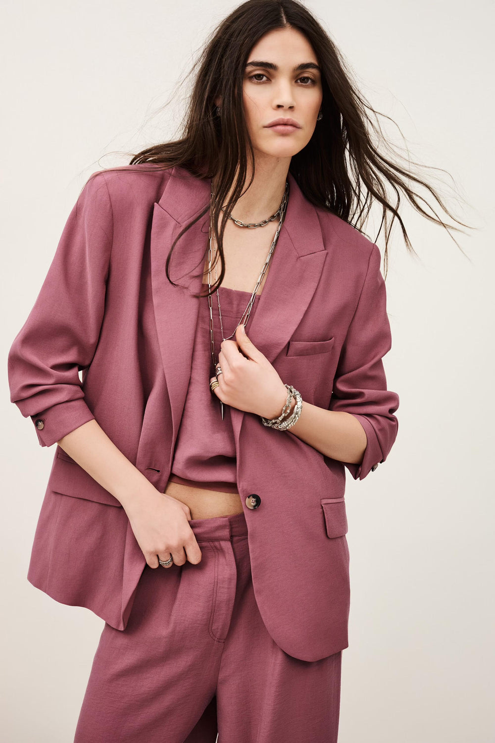 Tailored Jacket Dalena Pink