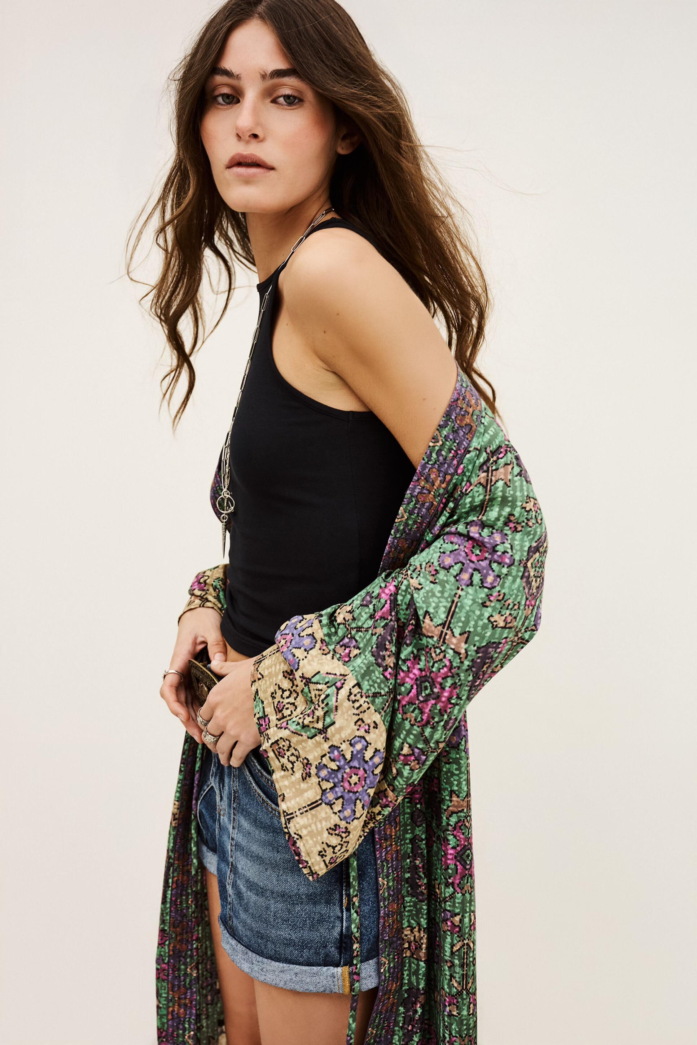 Long Kimono Padrig Green