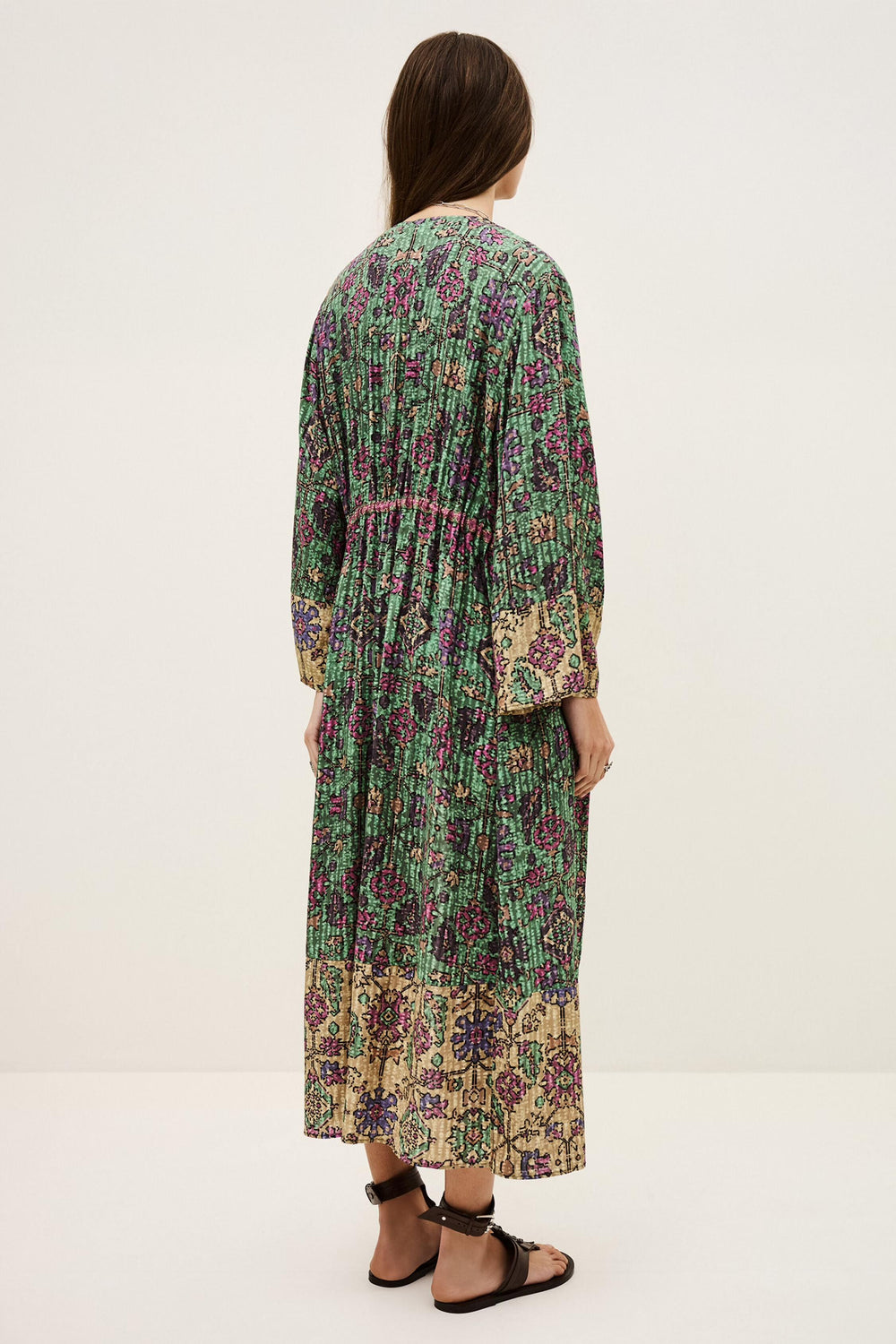 Long Kimono Padrig Green