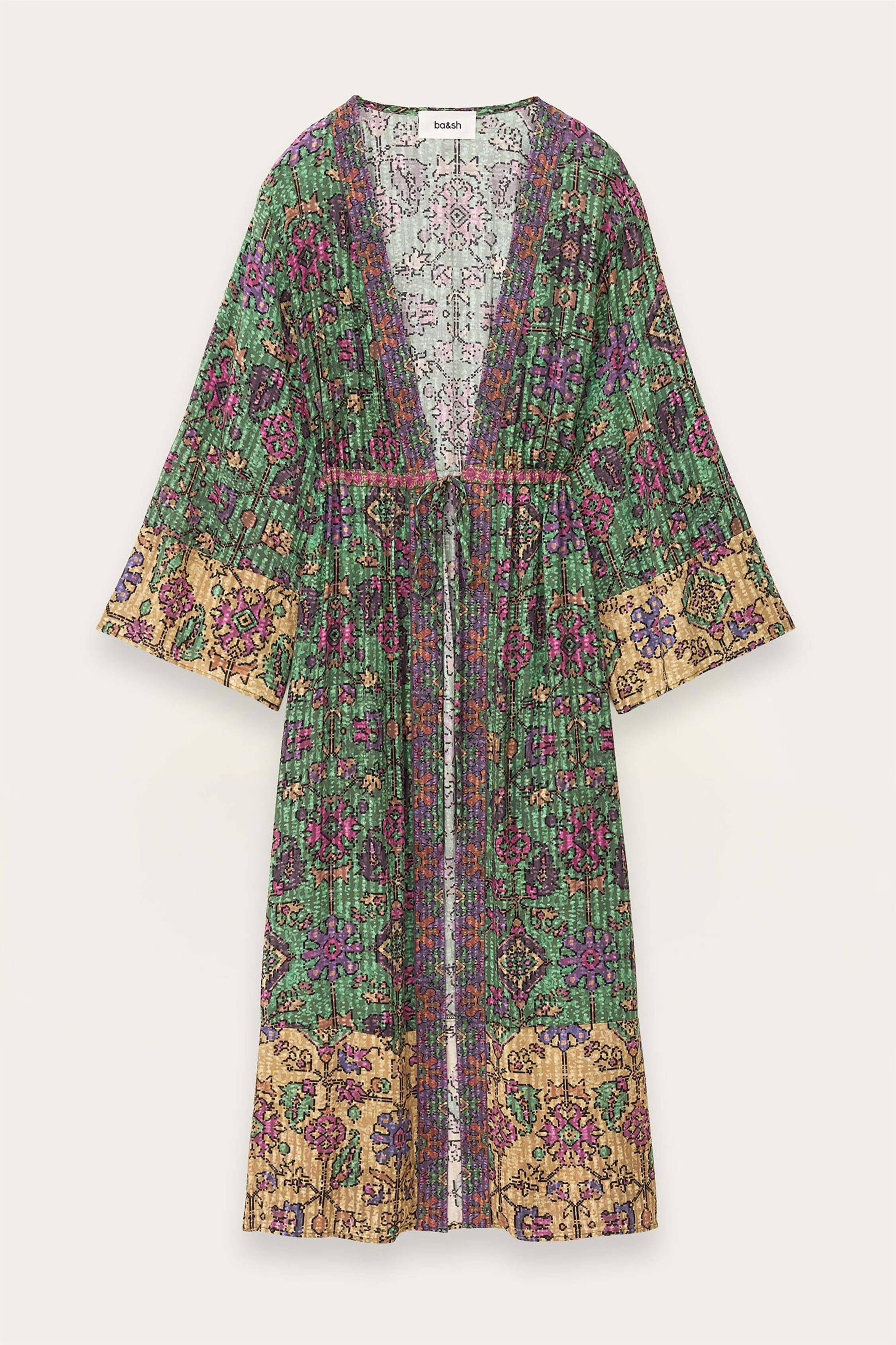 Long Kimono Padrig Green