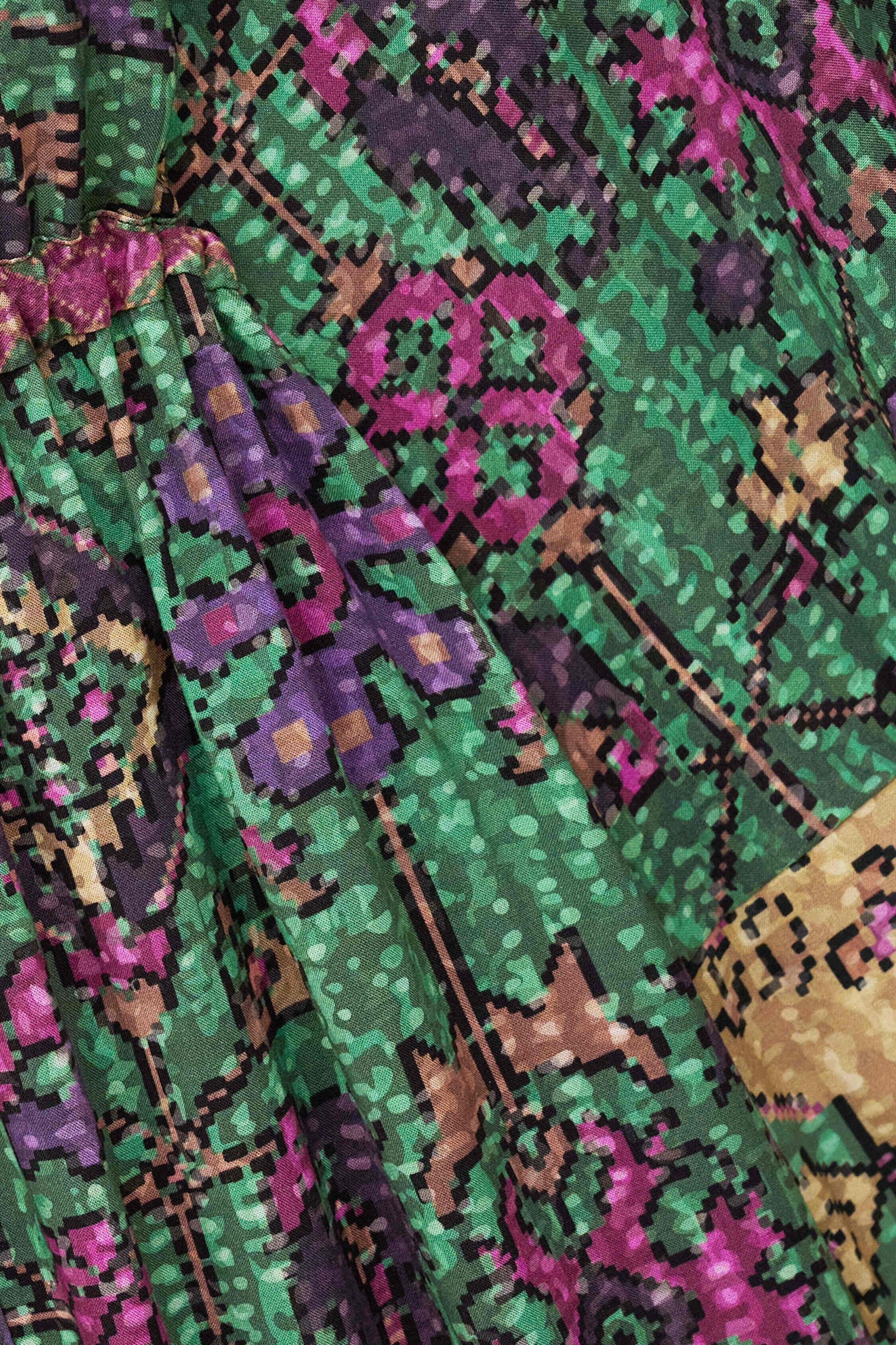 Long Kimono Padrig Green