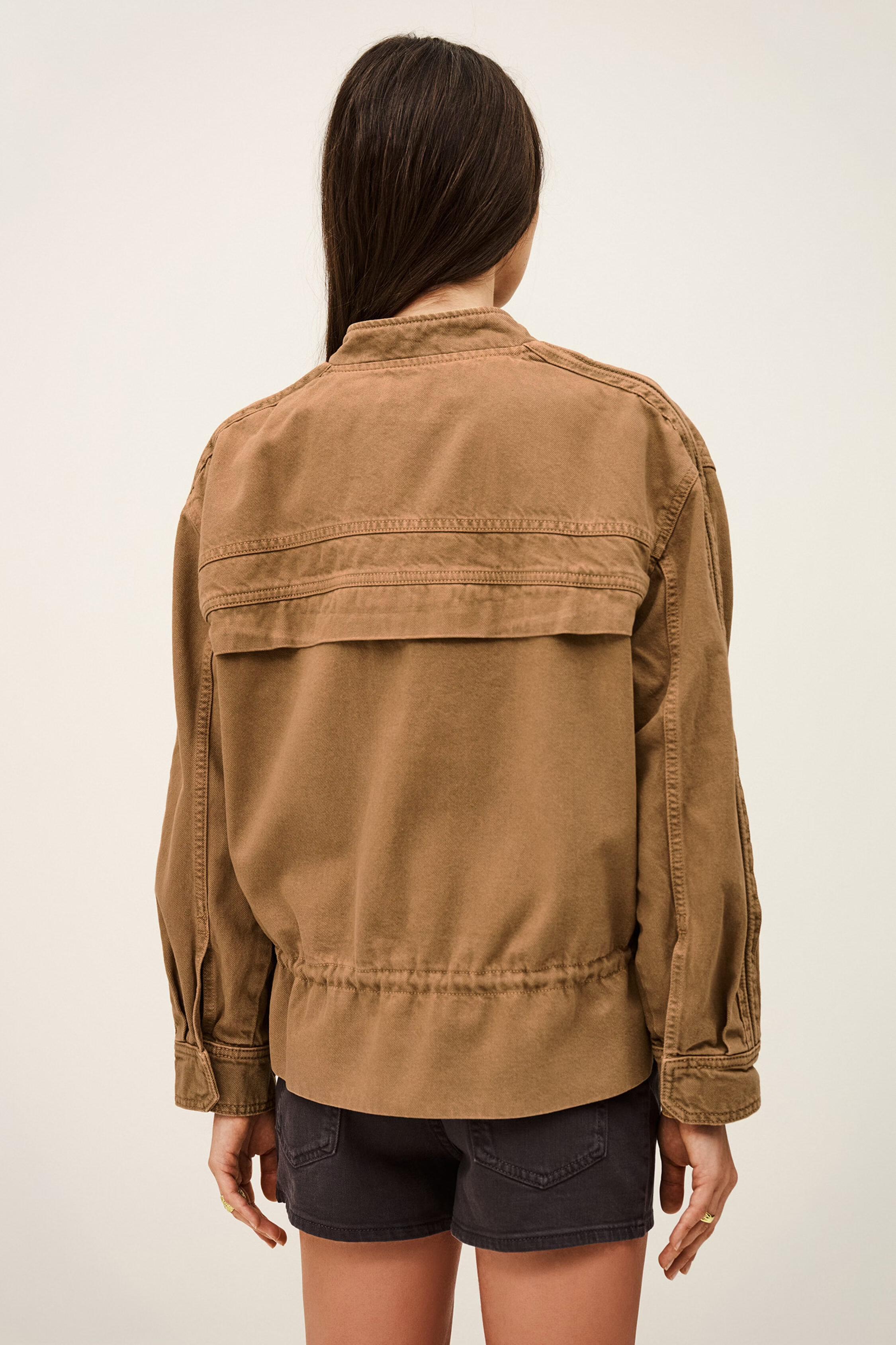 Safari-Style Jacket Coly Brown