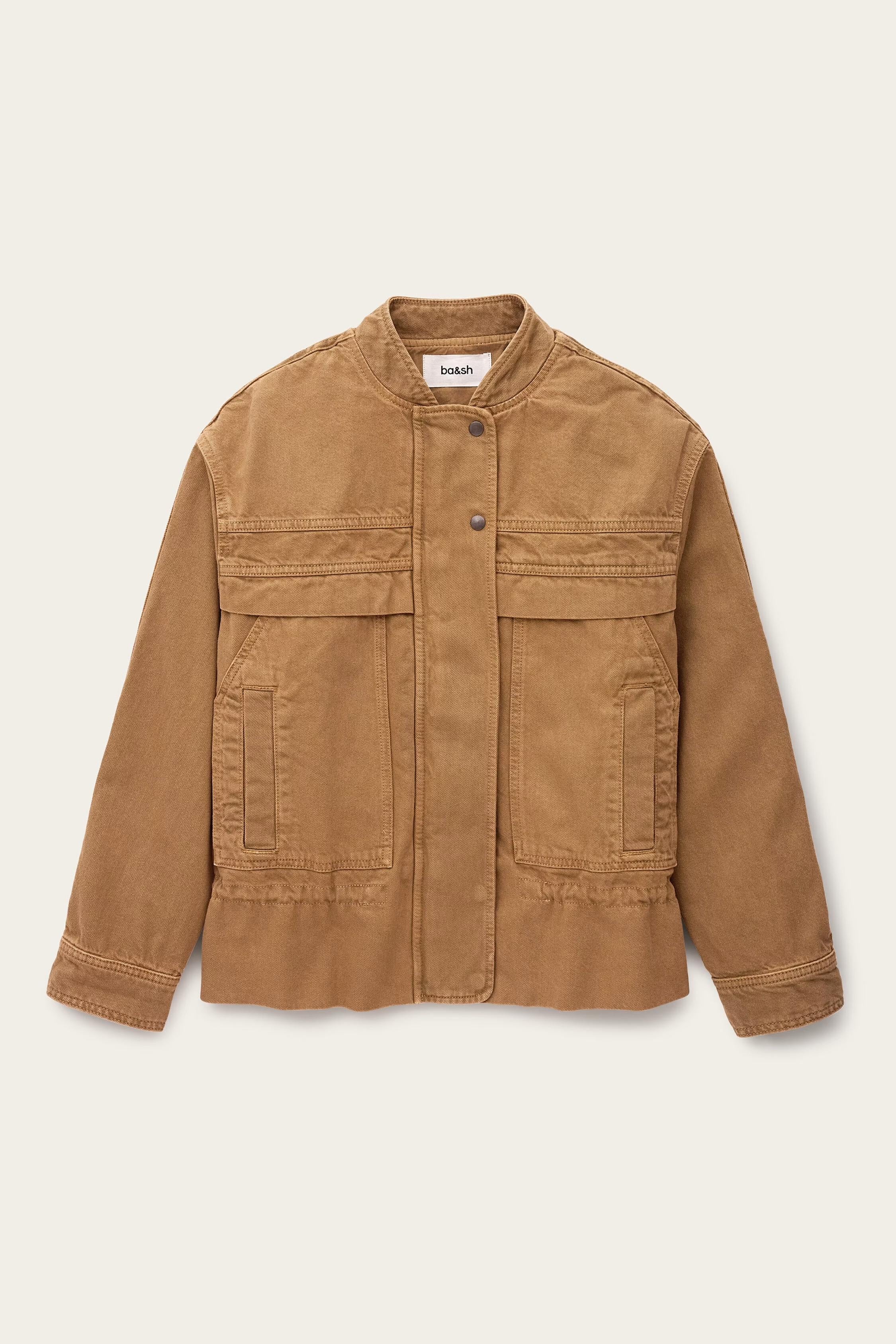 Safari-Style Jacket Coly Brown