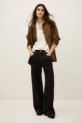 Long Velvet Jacket Mario Brown
