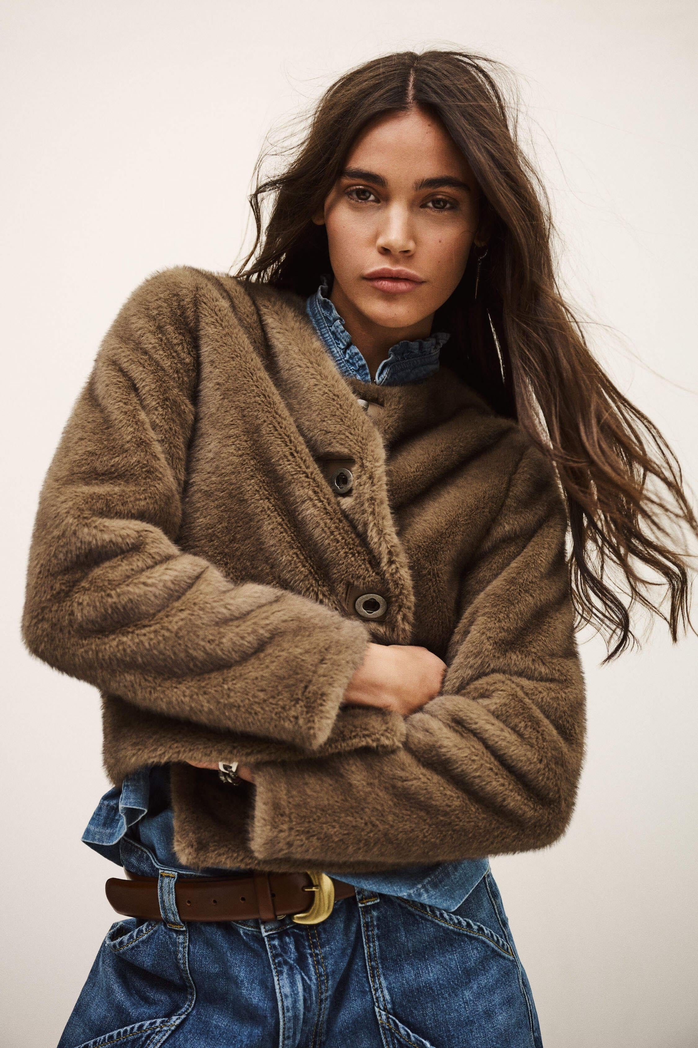Straight-Cut Jacket Basil Gray