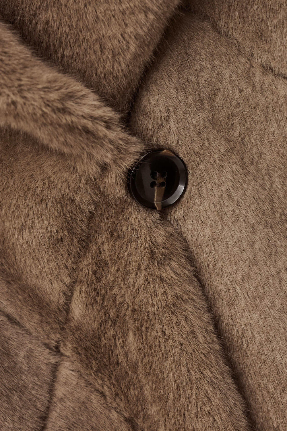 Faux Fur Coat Pinie Gray