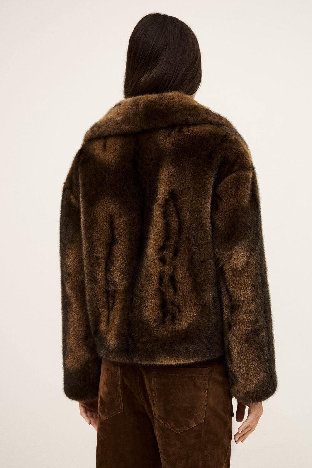 Faux Fur Coat Foxy Brown