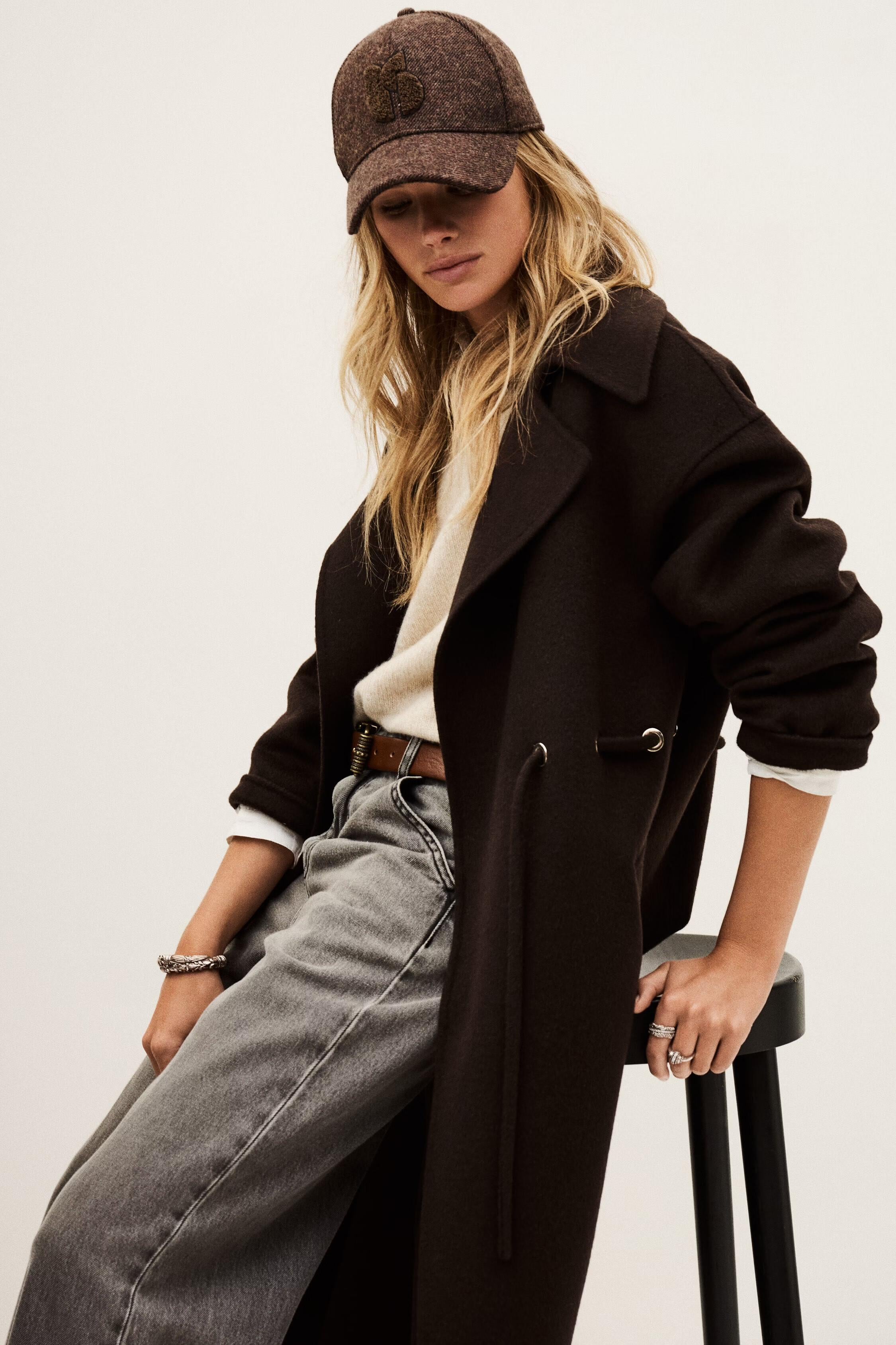 Midi Coat Kate Brown