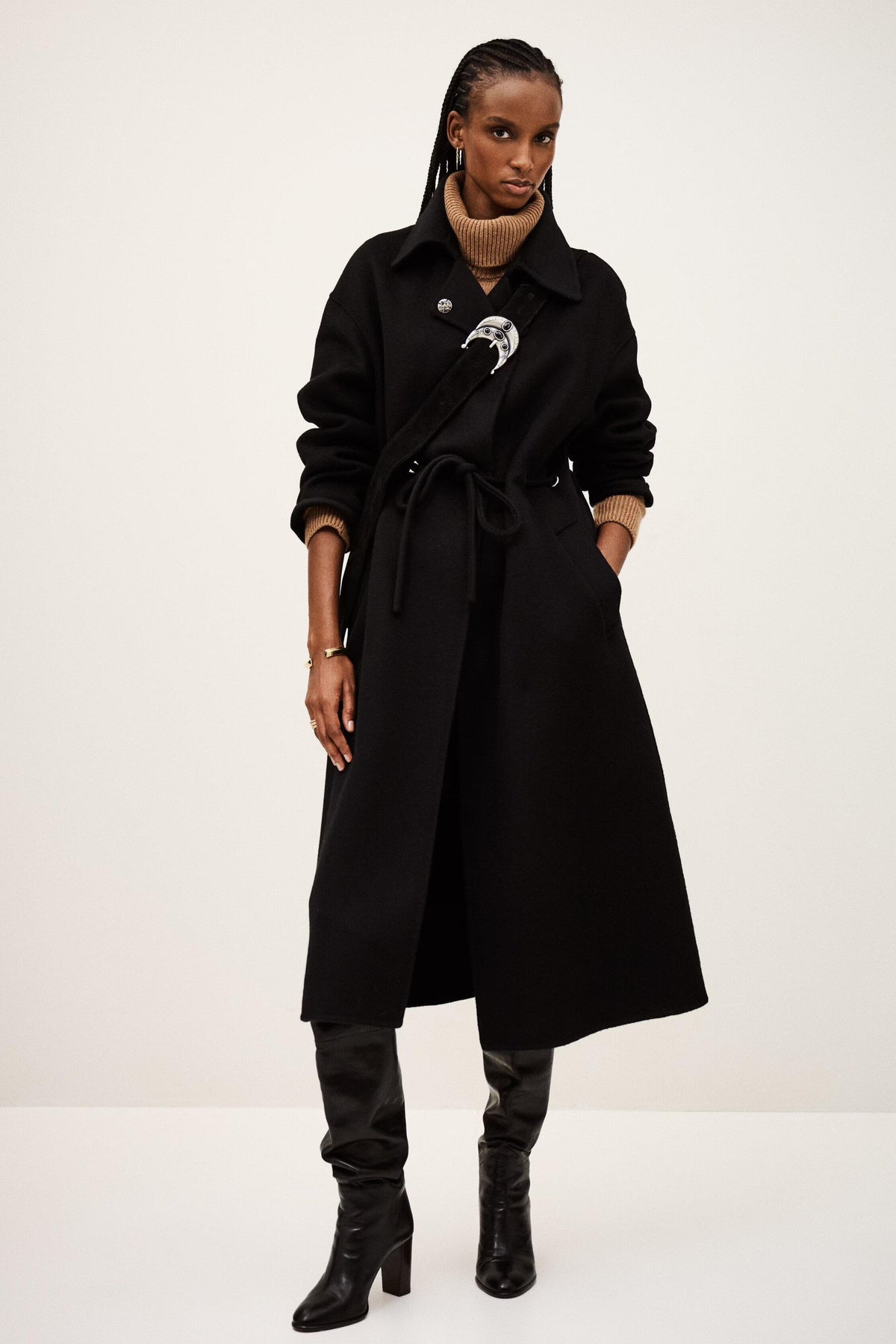 Trenchcoat Kate Black