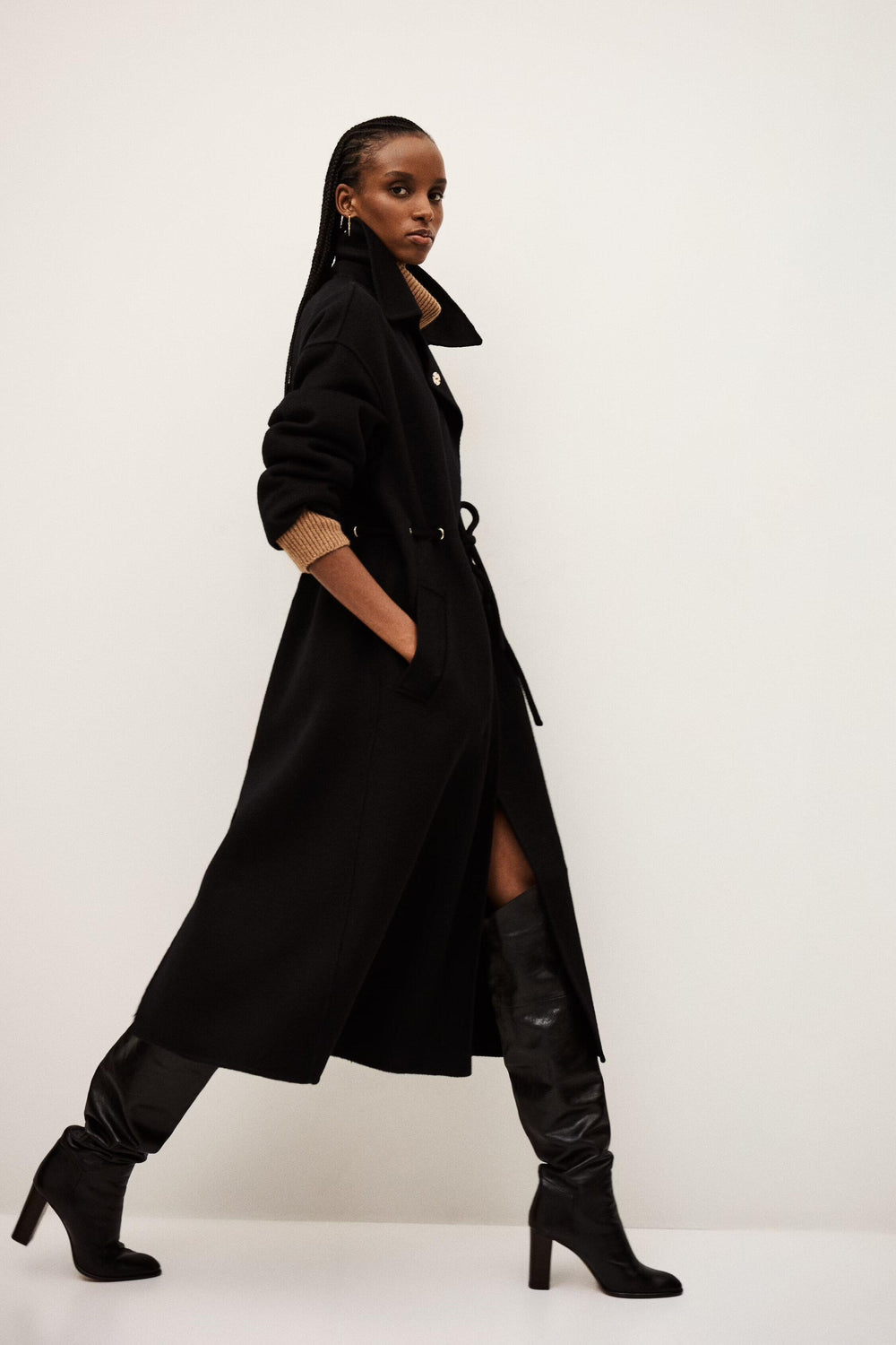 Trenchcoat Kate Black