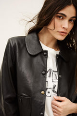 3/4 Sleeve Jacket Mylos Black