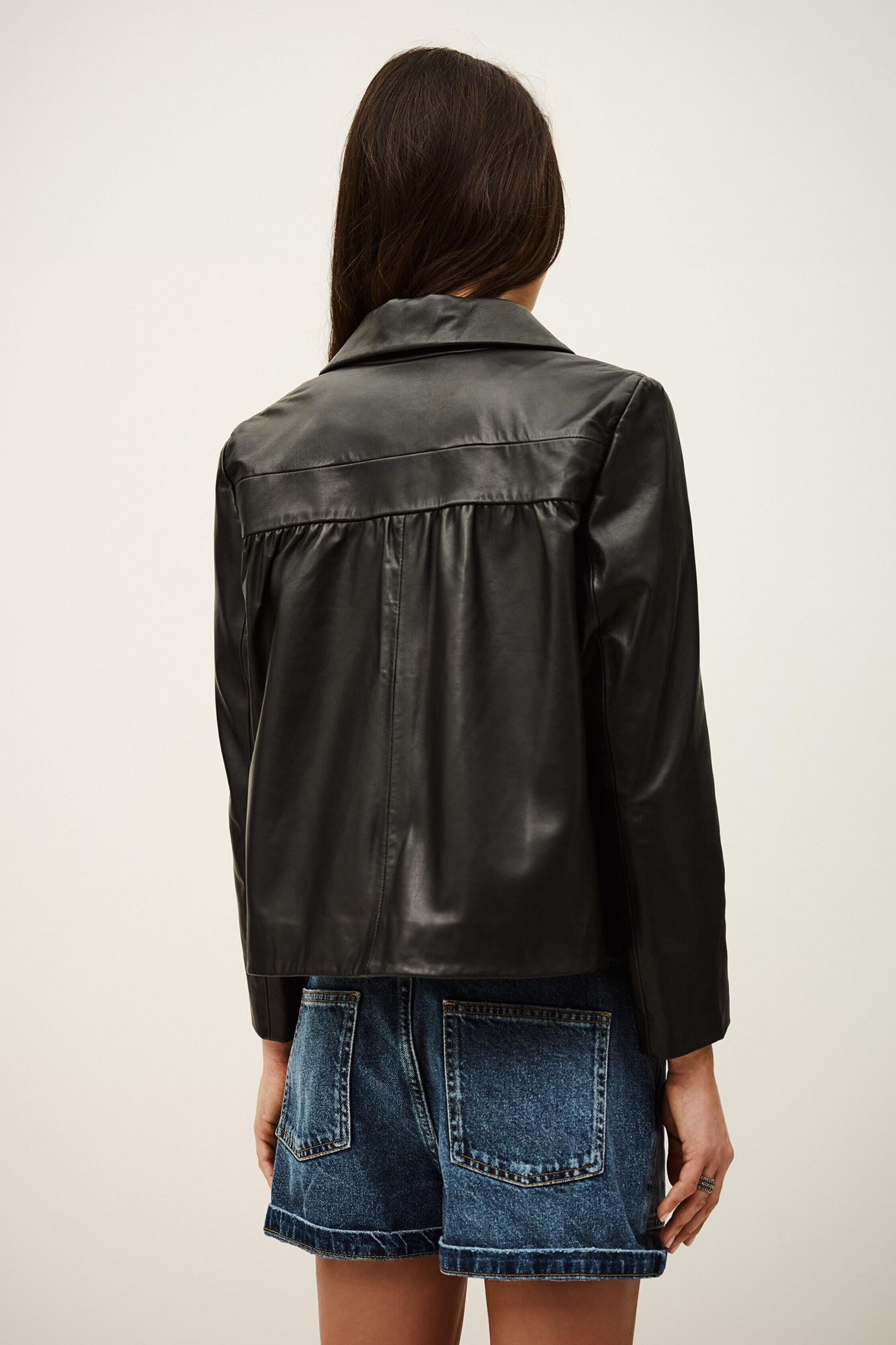 3/4 Sleeve Jacket Mylos Black