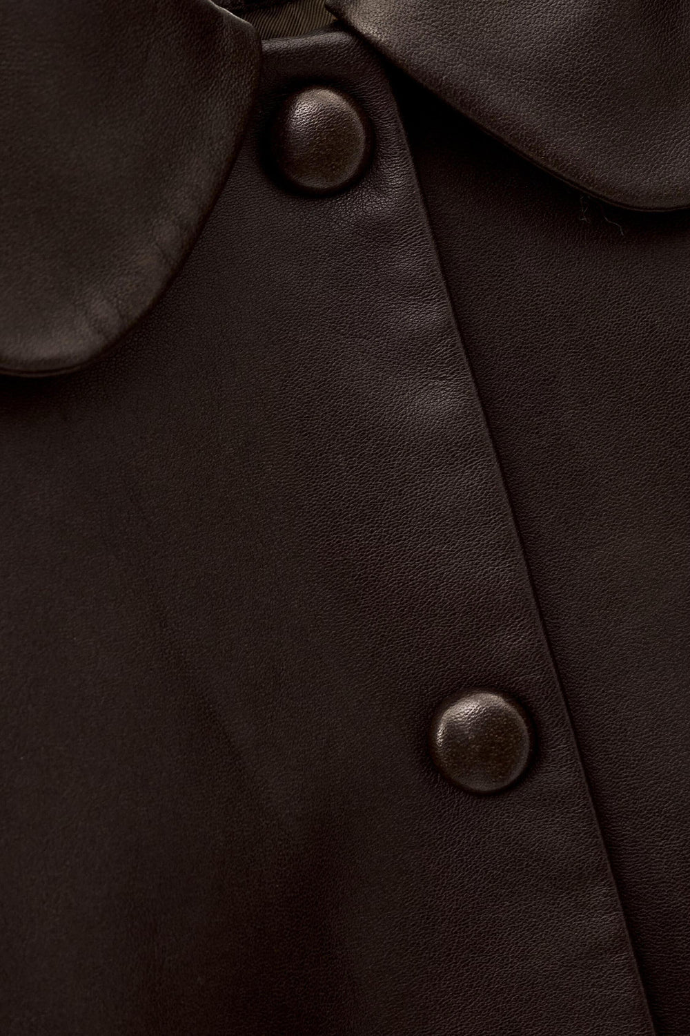 Peter Pan Collar Jacket Milos Brown